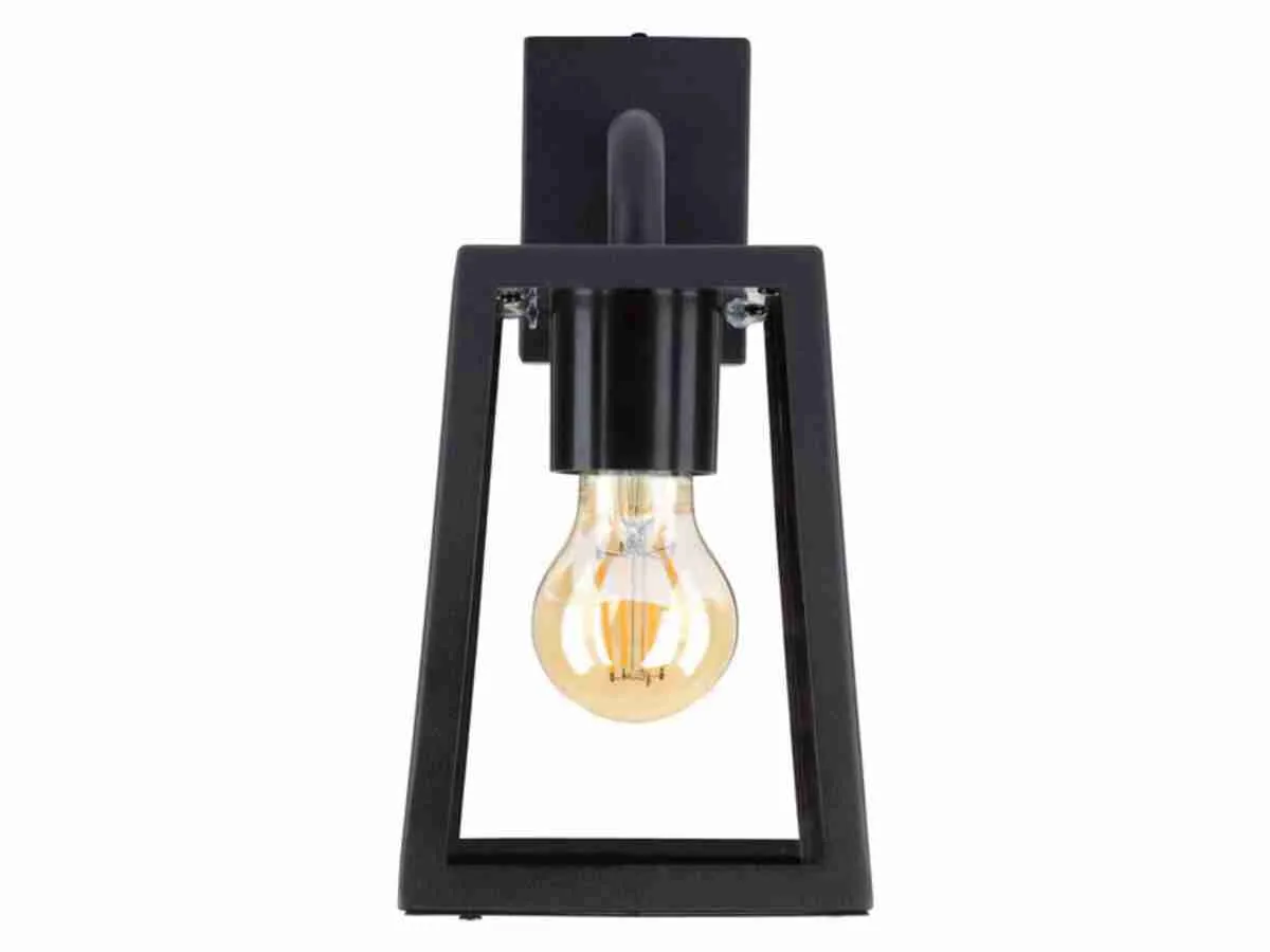 Lampada Lanterna LED Esterni sensore crepuscolare risparmio energetico vintage 