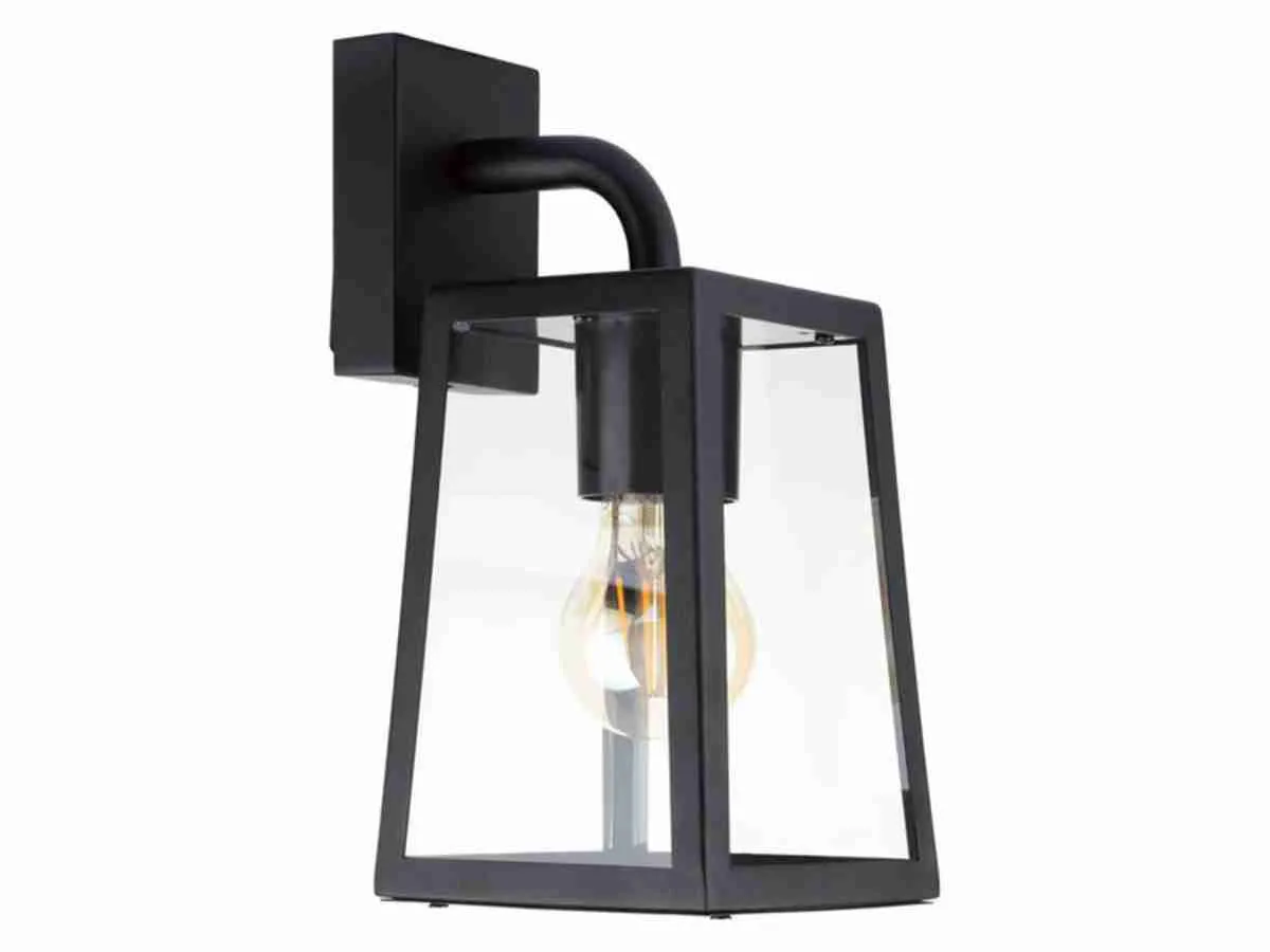 Lampada Lanterna LED Esterni sensore crepuscolare risparmio energetico vintage 