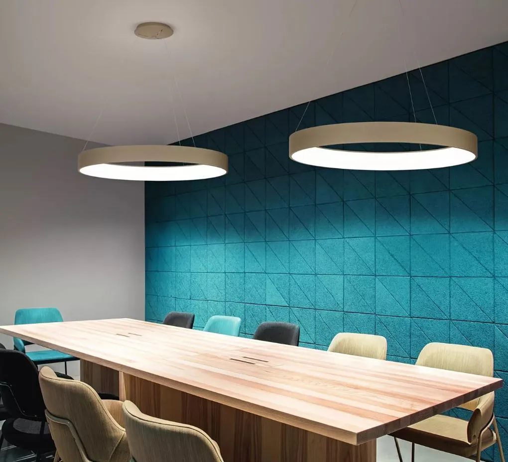 Lampadario Band Diodi Cerchio 80cm Per Tavolo Da Pranzo Led CCT 3000k-4000k Affralux 2071