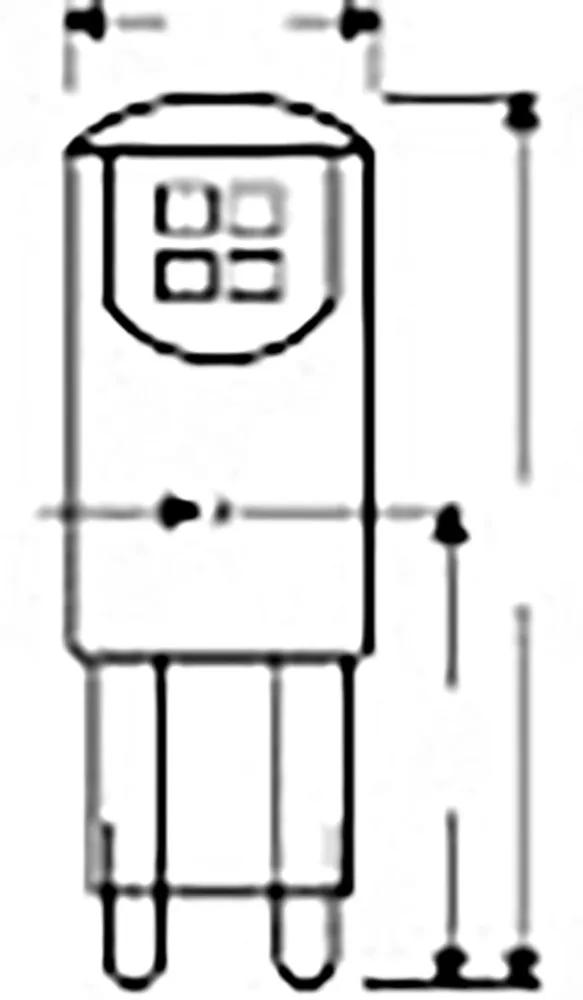 Lampadina LED Osram G9 1,9 W 180 lm 2700 K