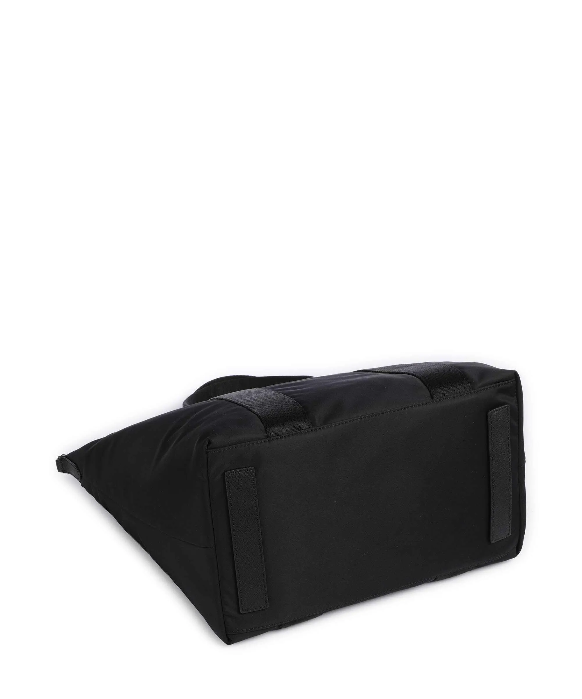  Lauren Ralph Lauren Stevie Medium Borsa a mano nylon riciclato nero  