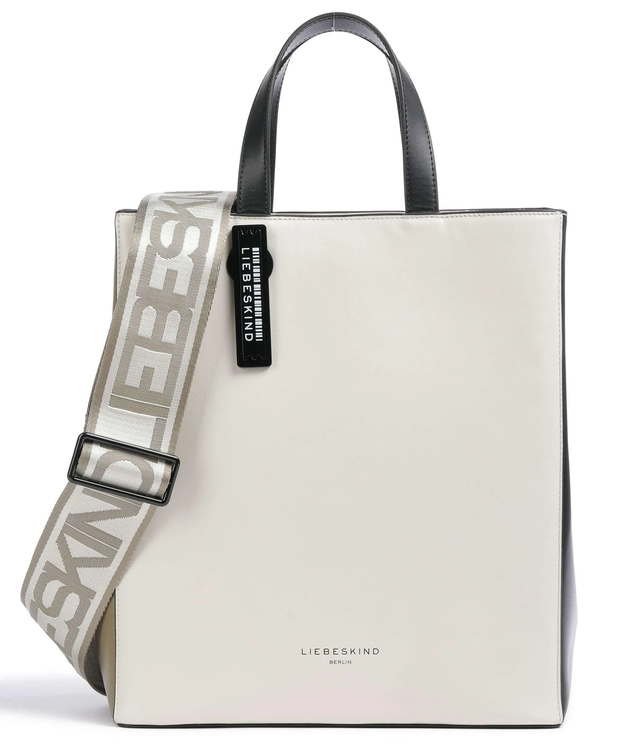  Liebeskind Paper Bag Animation M Borsa a mano pelle liscia multicolore  