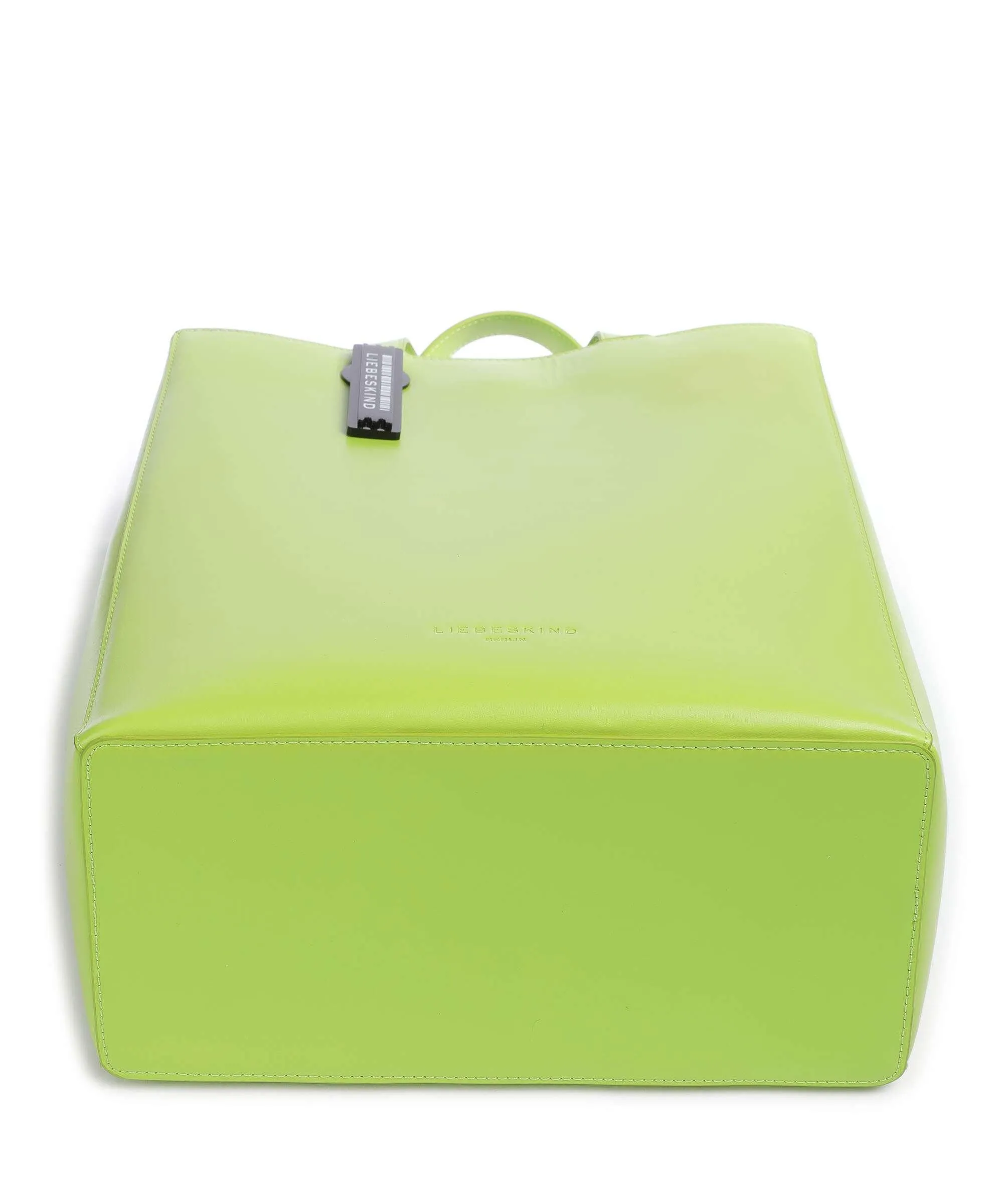  Liebeskind Paper Bag Carter M Borsa a mano pelle liscia verde chiaro  