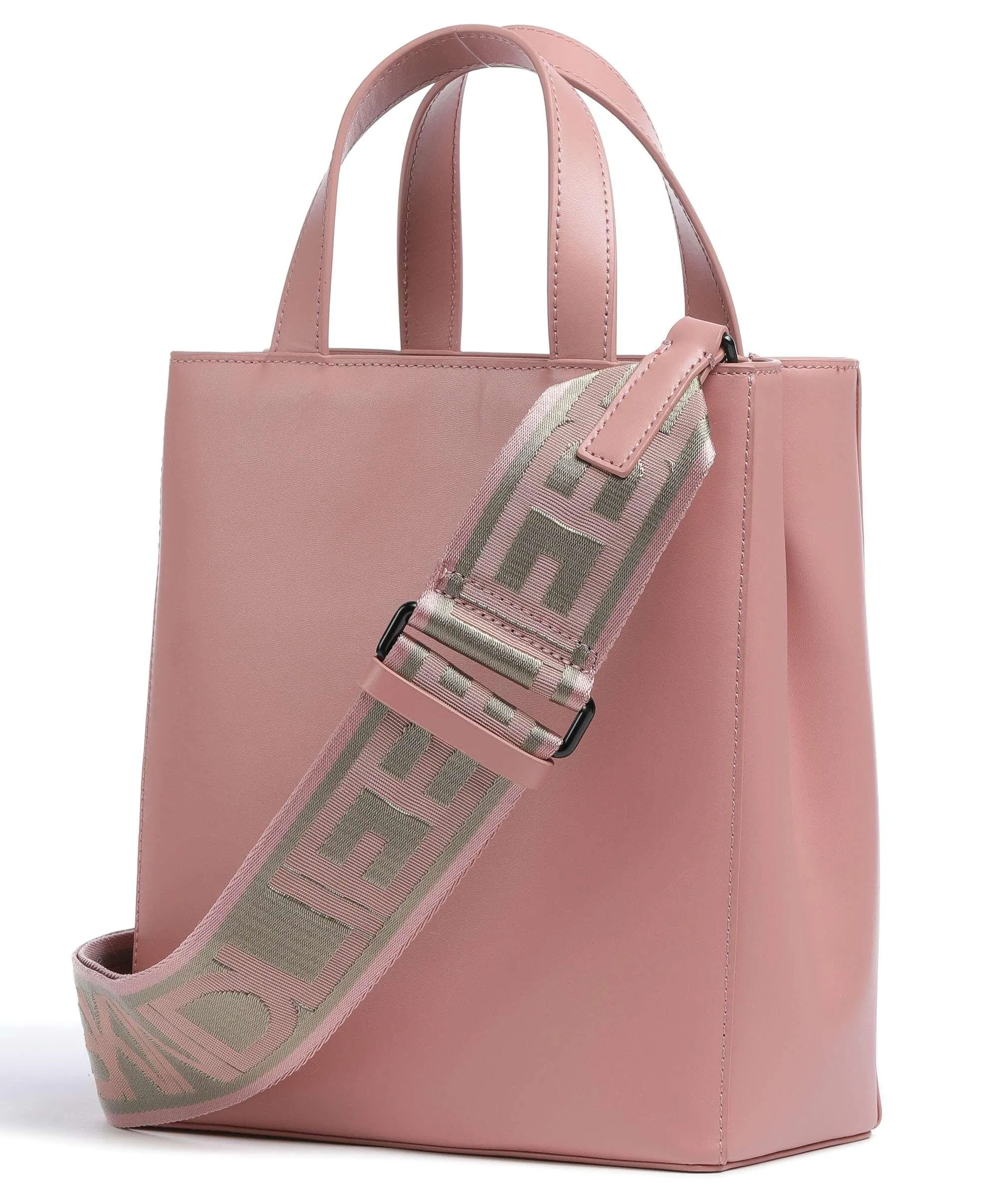  Liebeskind Paper Bag Carter S Borsa a mano pelle liscia rosa  