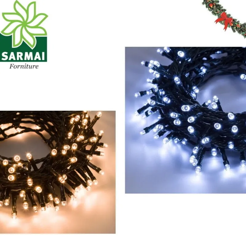 Luci Albero di Natale Catena LED Minilucciole Addobbi Interno Esterno