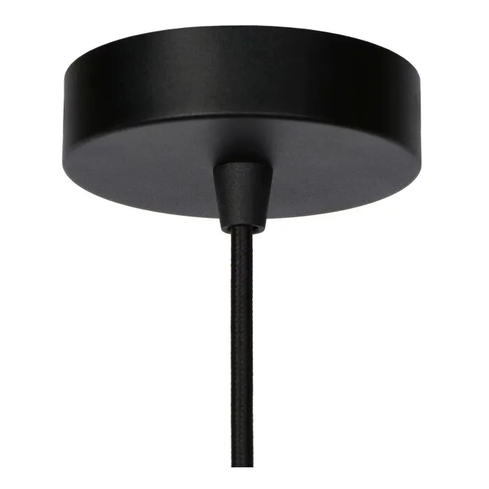 Lucide SANSA Lampada a Sospensione Nero, 1-Luce