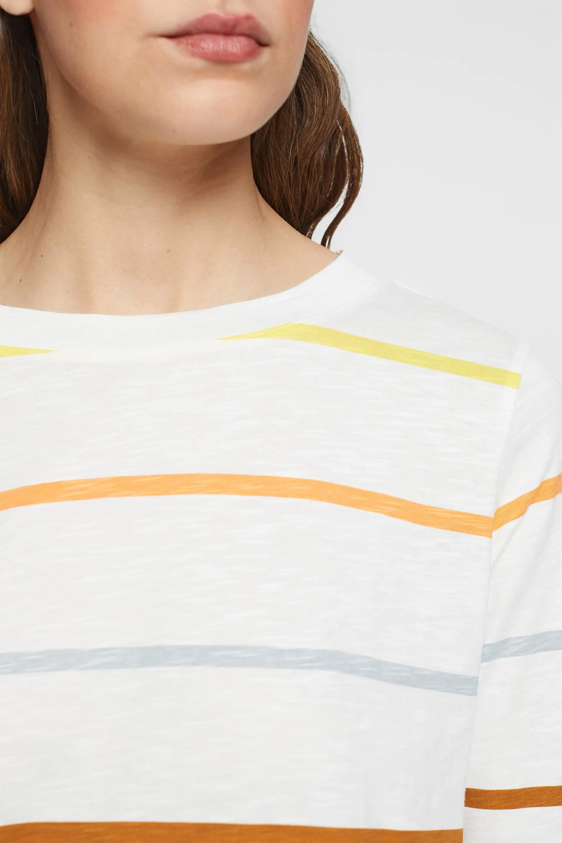 Maglia a maniche lunghe a righe