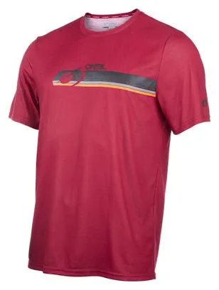 Maglia manica corta O'Neal SICKROCKV.22 Rossa