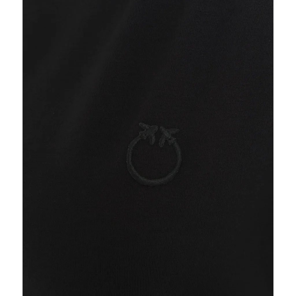 Maglietta a collo alto nero