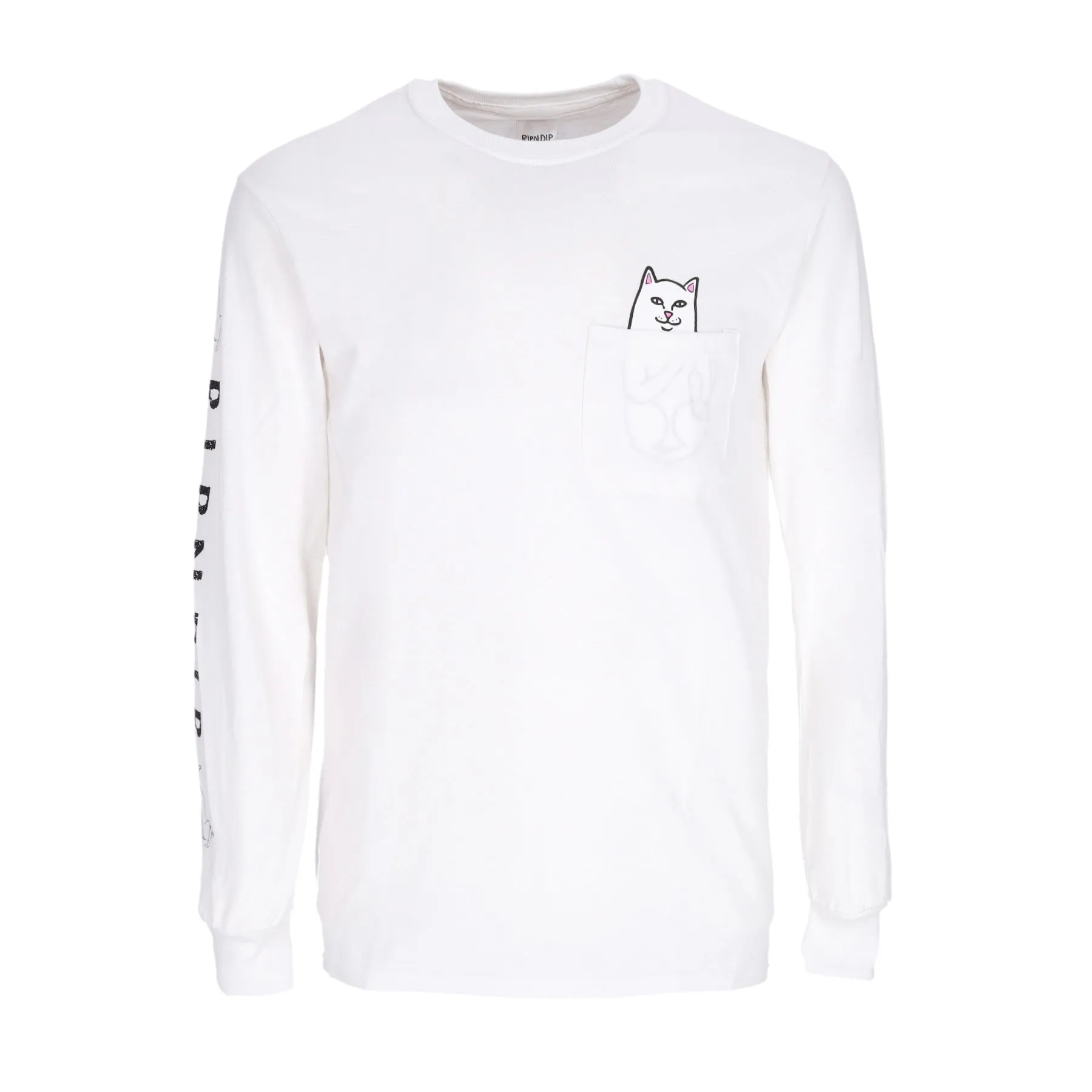 Maglietta Manica Lunga Uomo Lord Nermal L/s White