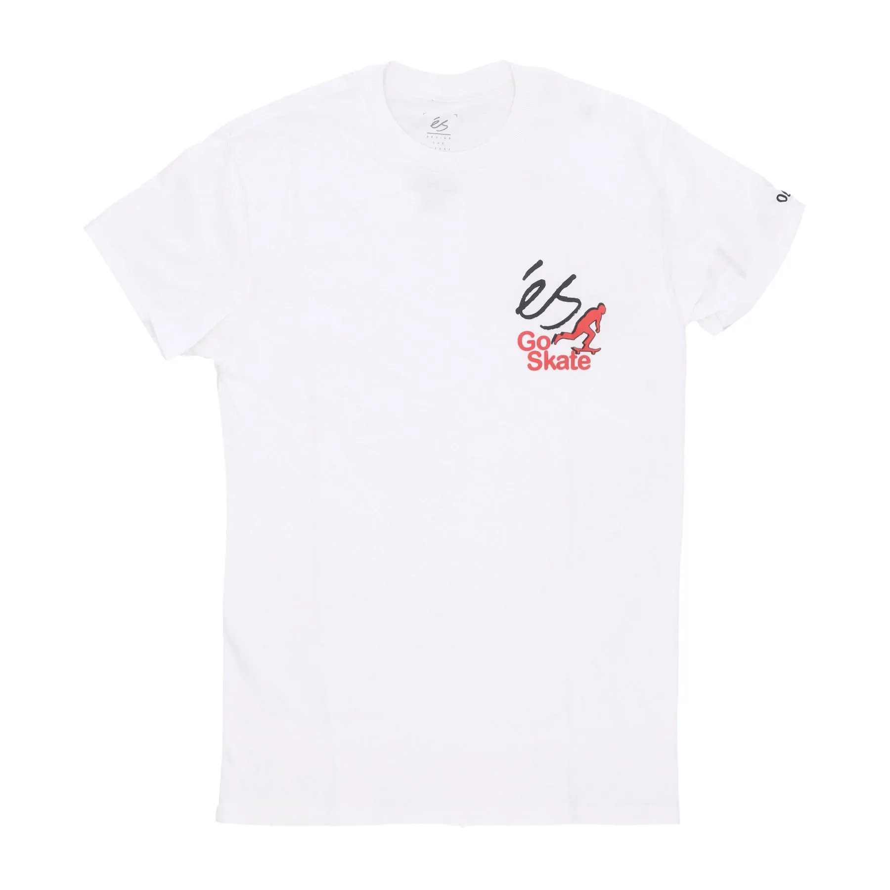 Maglietta Uomo Go Skate Tee White