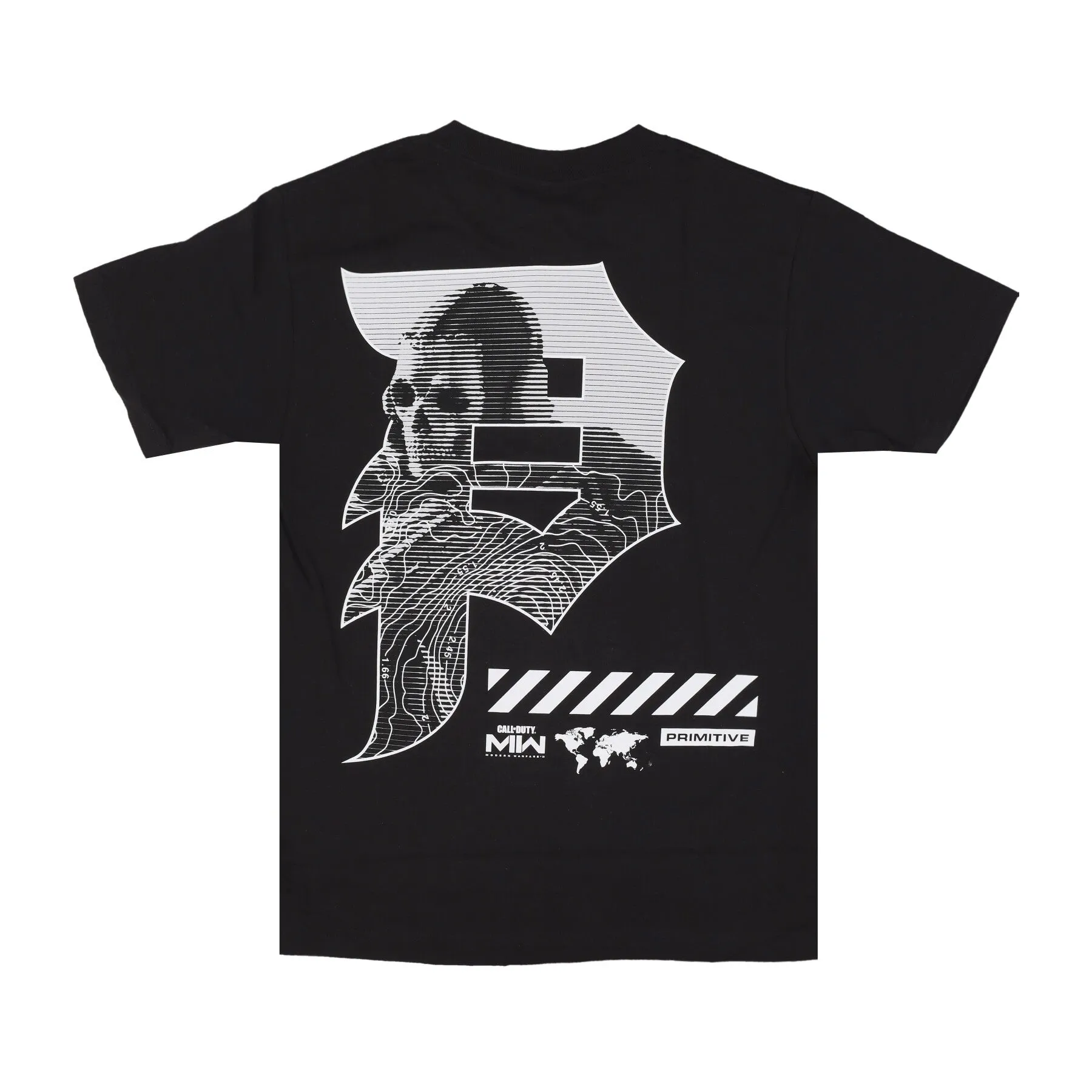 Maglietta Uomo Mapping Dirty P Tee X Call Of Duty Black