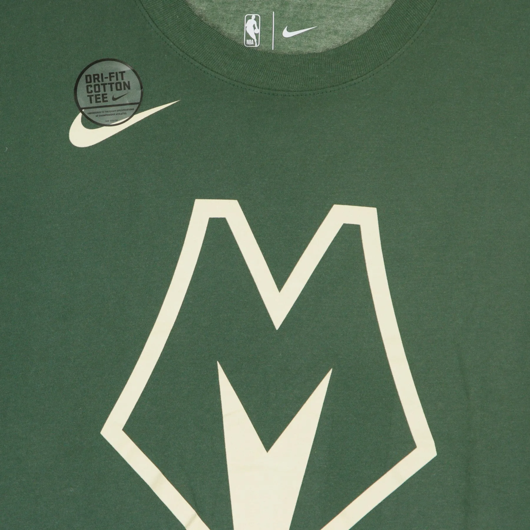 Maglietta Uomo Nba Dry Tee Logo City Edition Milbuc Fir