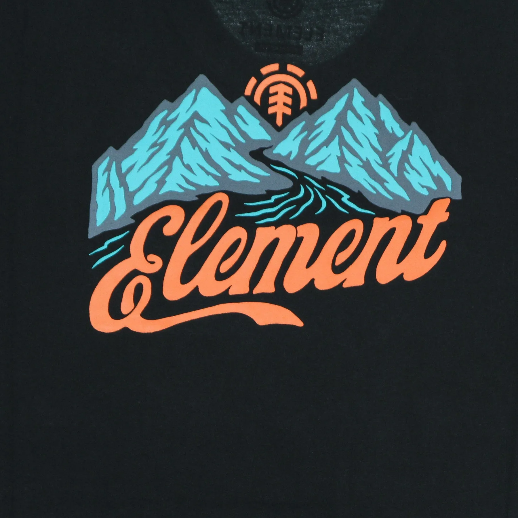 Maglietta Uomo Olmstead Tee Flint Black