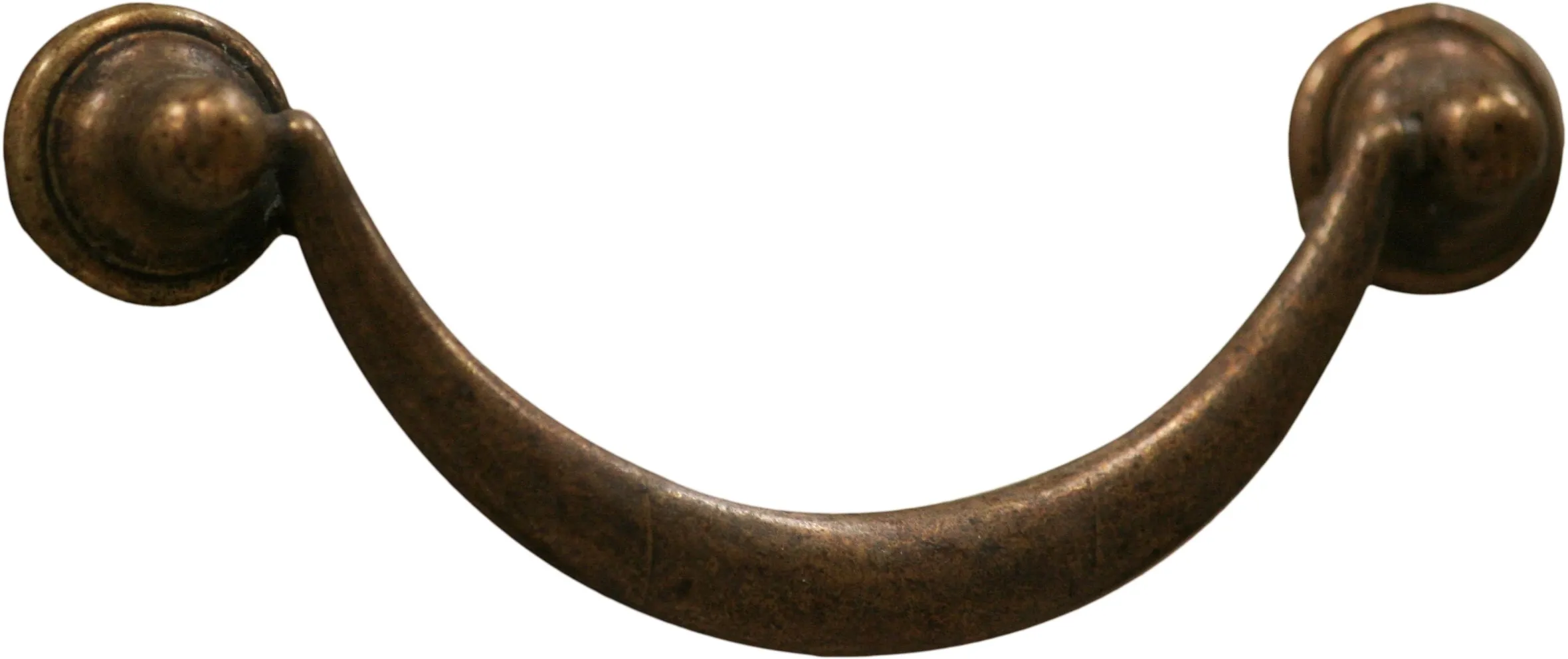 Maniglia in zama interasse 96 mm bronzo