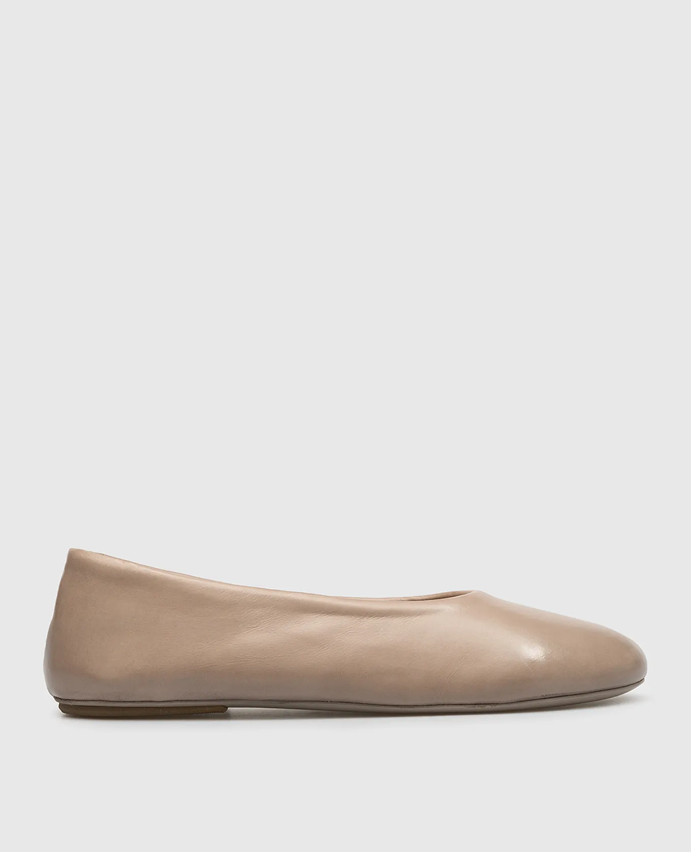 Marsell Ballerine Girella in pelle marrone MW7070092