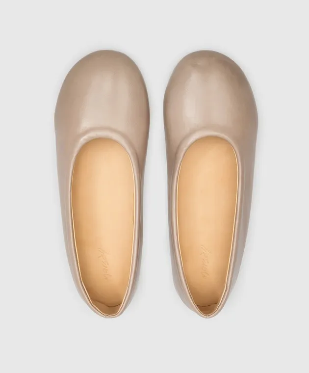 Marsell Ballerine Girella in pelle marrone MW7070092