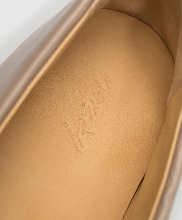 Marsell Ballerine Girella in pelle marrone MW7070092