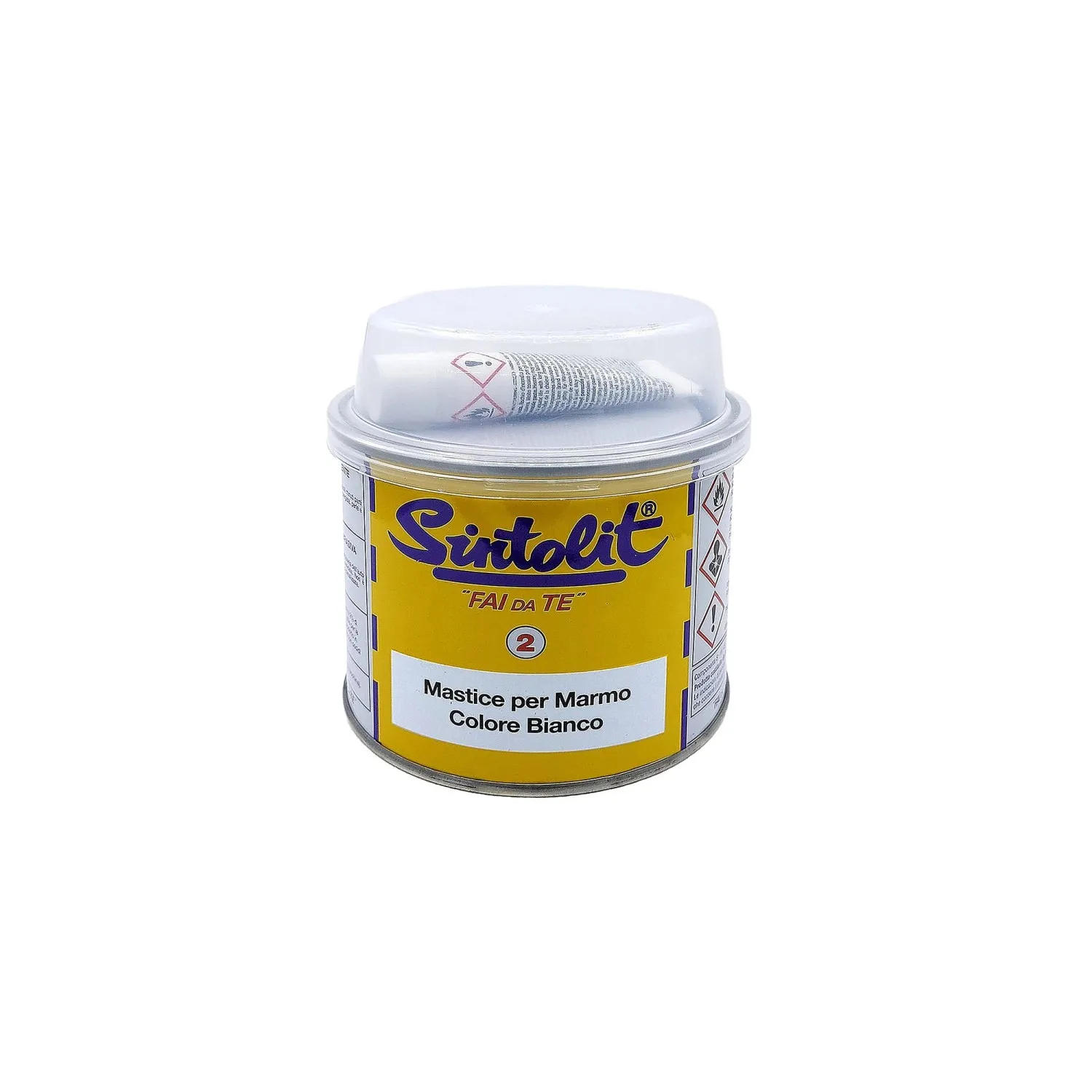 Mastice per marmo Sintolit bianca 375 ml