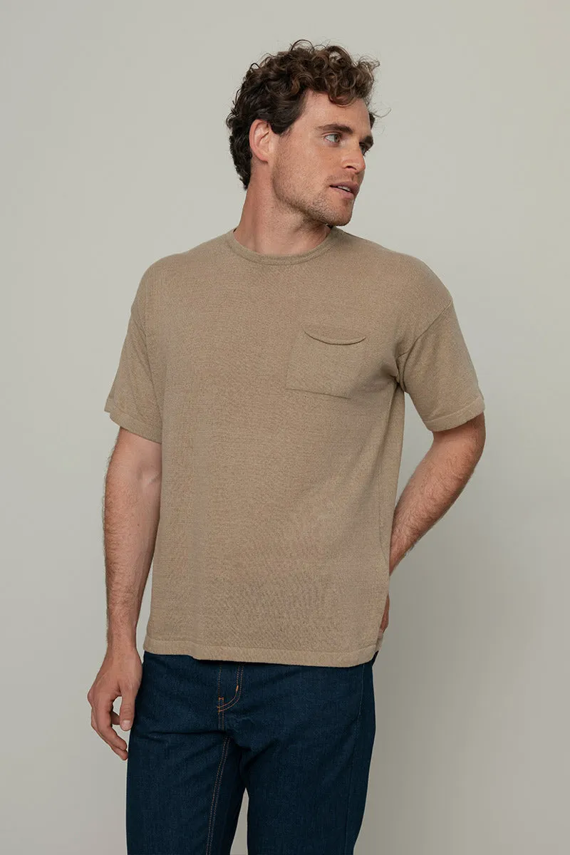    MATTEO T-Shirt Lino Riciclato Uomo  