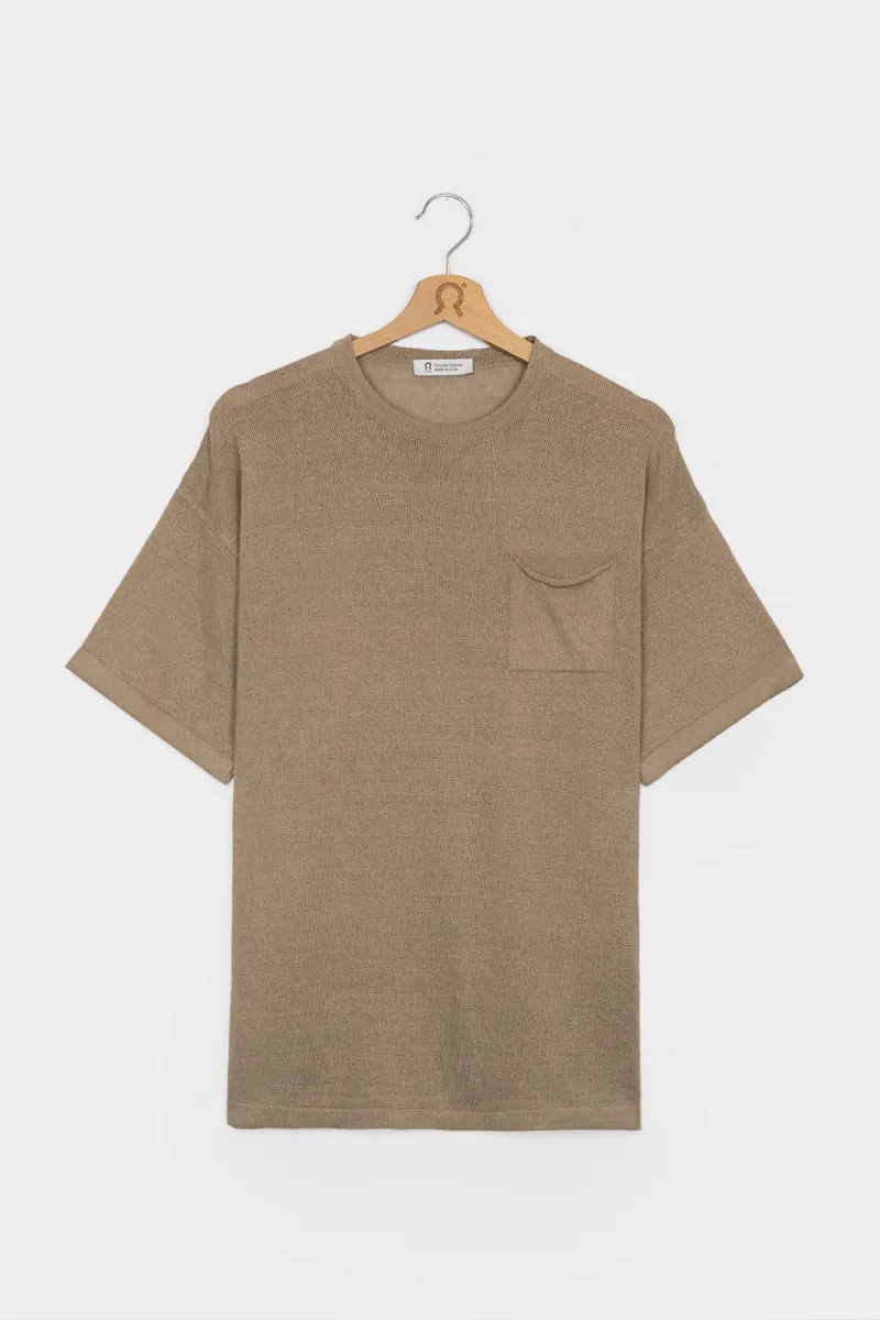    MATTEO T-Shirt Lino Riciclato Uomo  