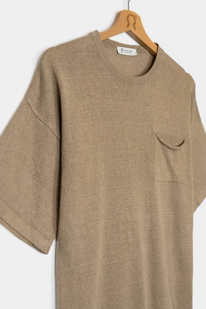    MATTEO T-Shirt Lino Riciclato Uomo  