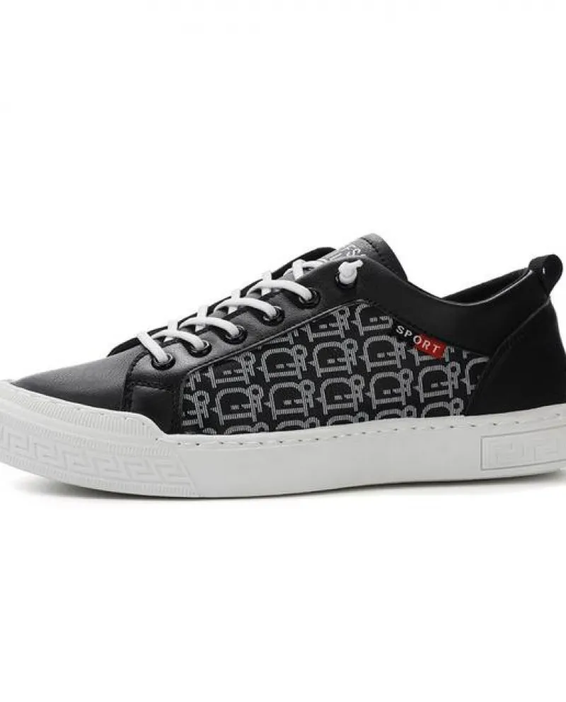 Mens Marca Primavera e Autunno Retro Moda Semplice Impermeabile Comodo In Pelle di Alta Qualità Casual Scarpe Vulcanizzate