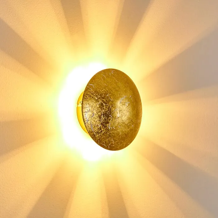 Mezia Applique Oro, 1-Luce