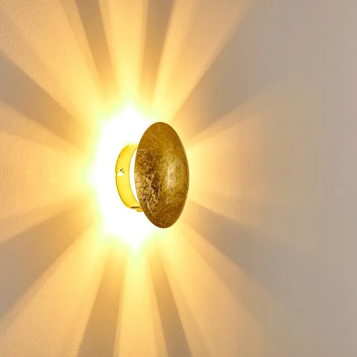 Mezia Applique Oro, 1-Luce