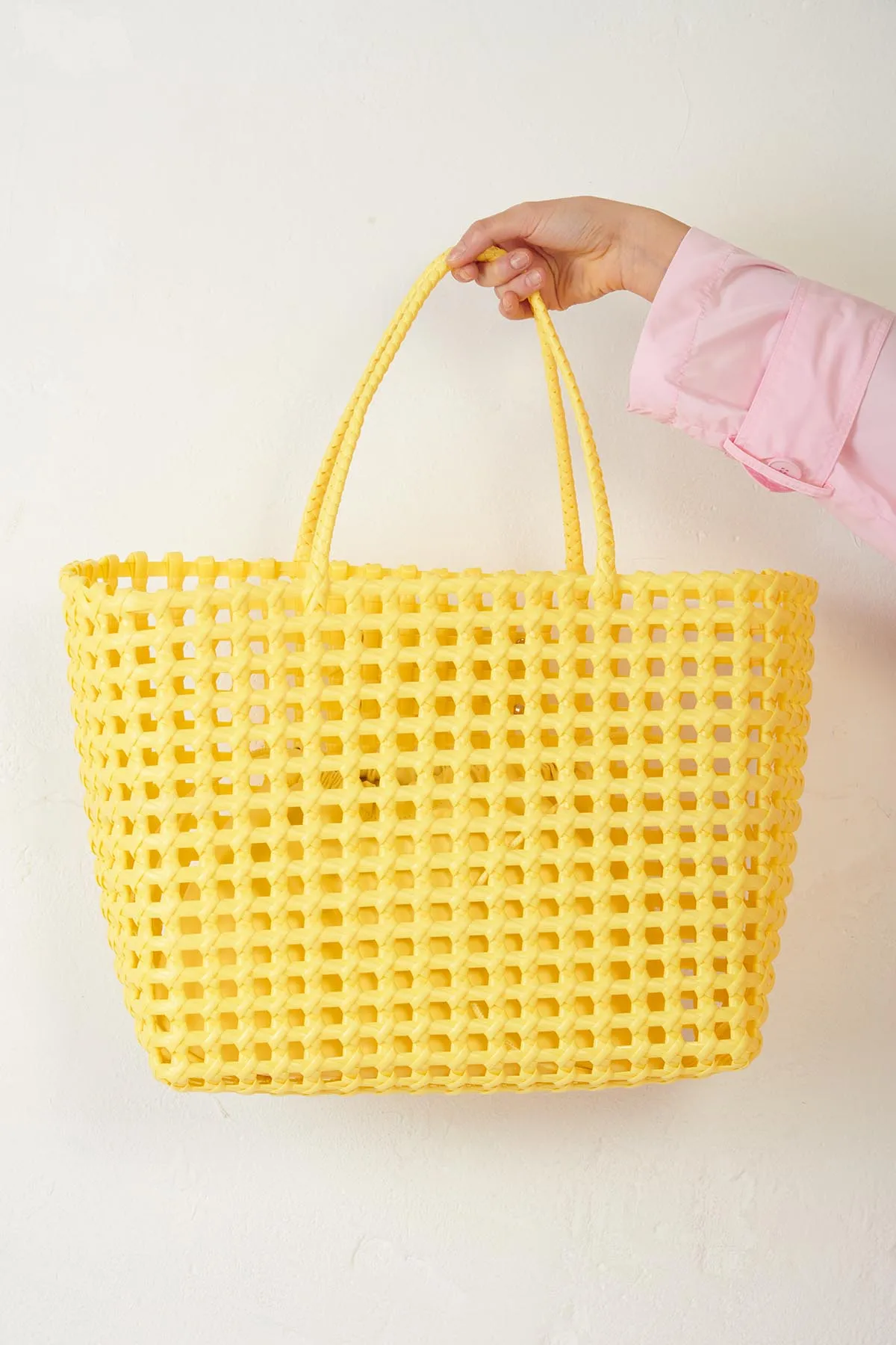MSGM Shopper grande a rete con Logo