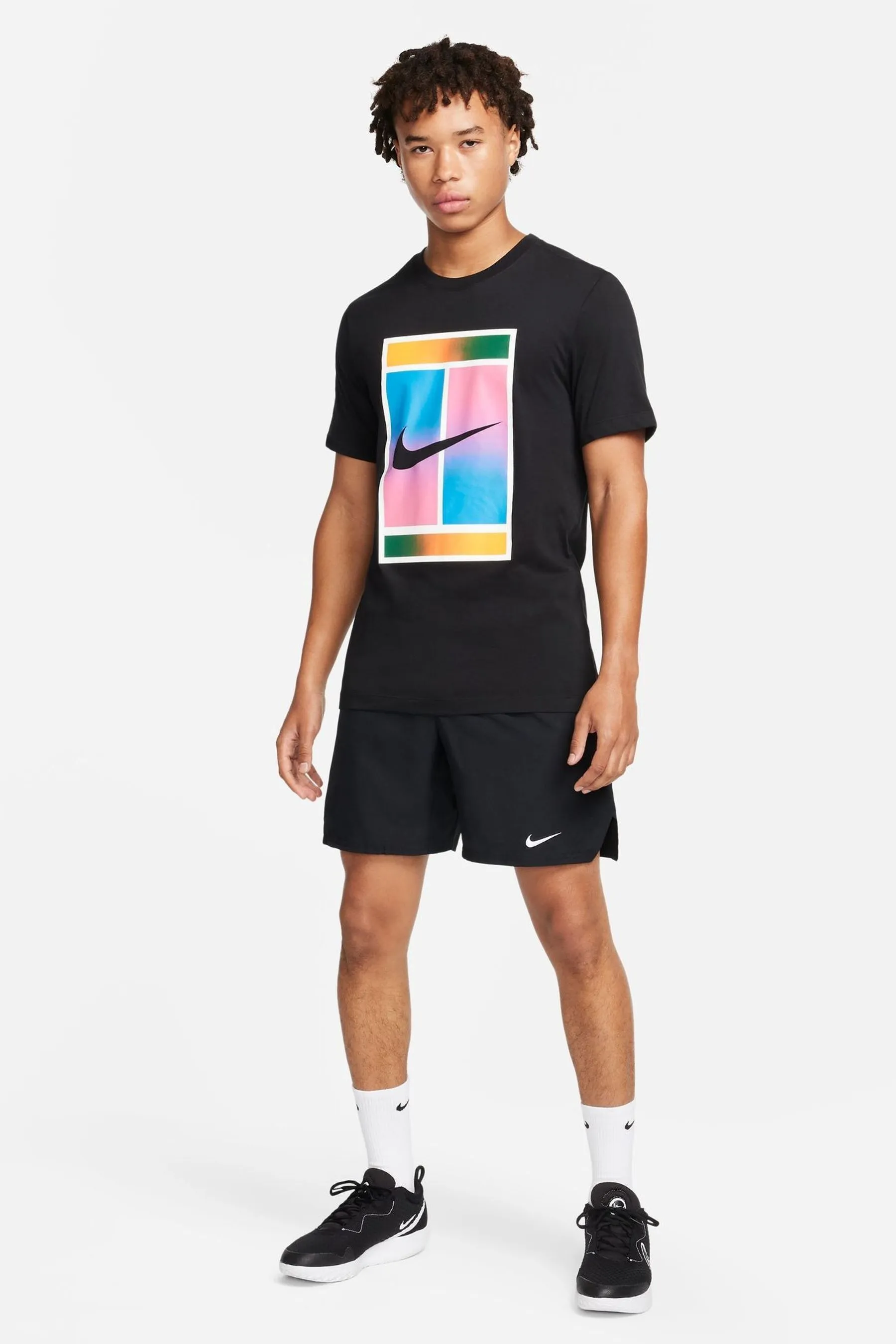 Nike Court Victory - Shorts da tennis Dri-FIT Dri-FIT 9 pollici