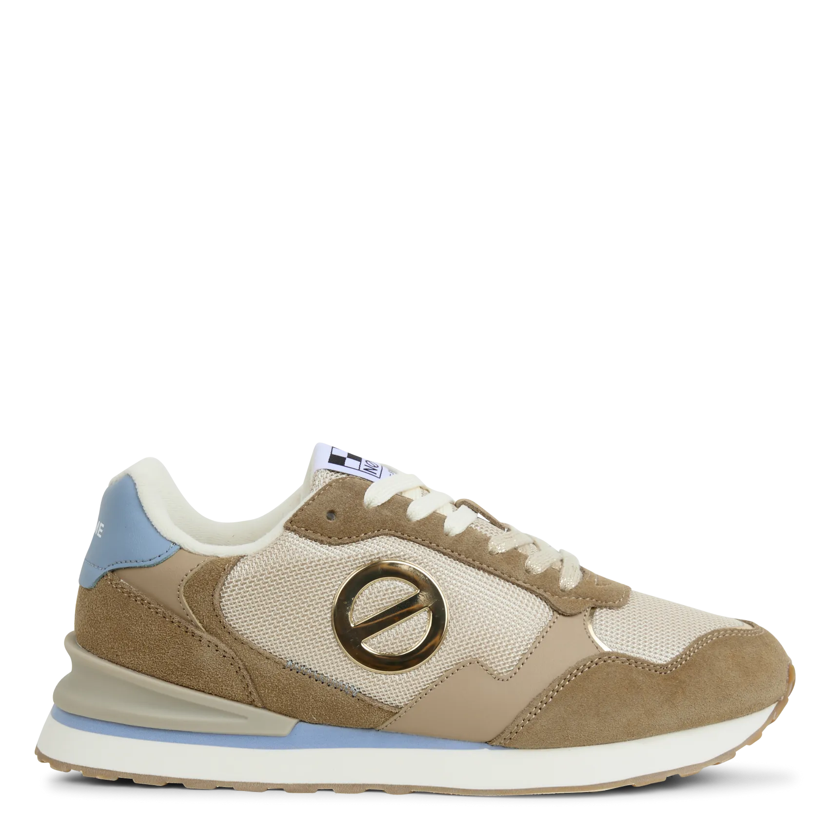  NO NAME   TOVA - Sneakers basse bimateriale | Marrone