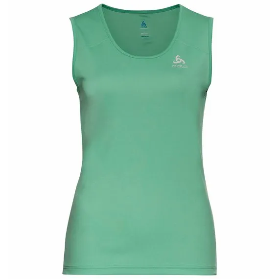 ODLO SINGLET CARDADA WOMEN CREME DE MENTHE t-shirt smanicata  tecnica trekking donna