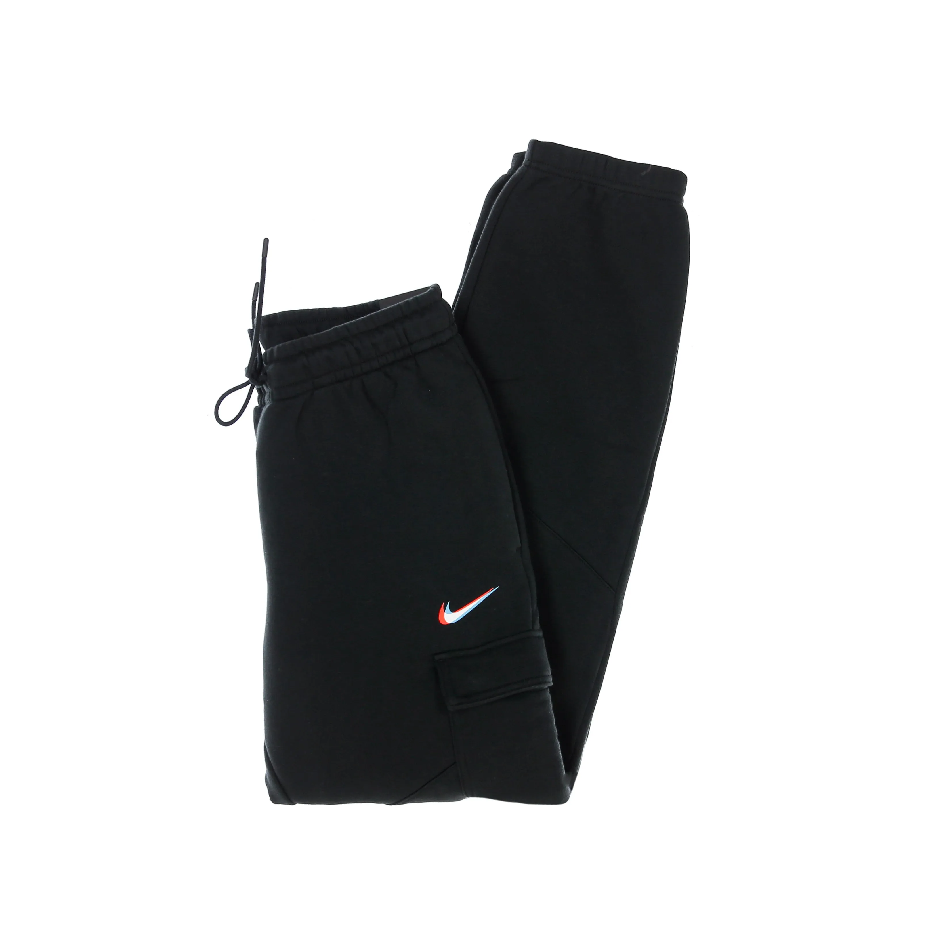 Pantalone Tuta Felpato Donna W Sportswear Cargo Loose Pant Black