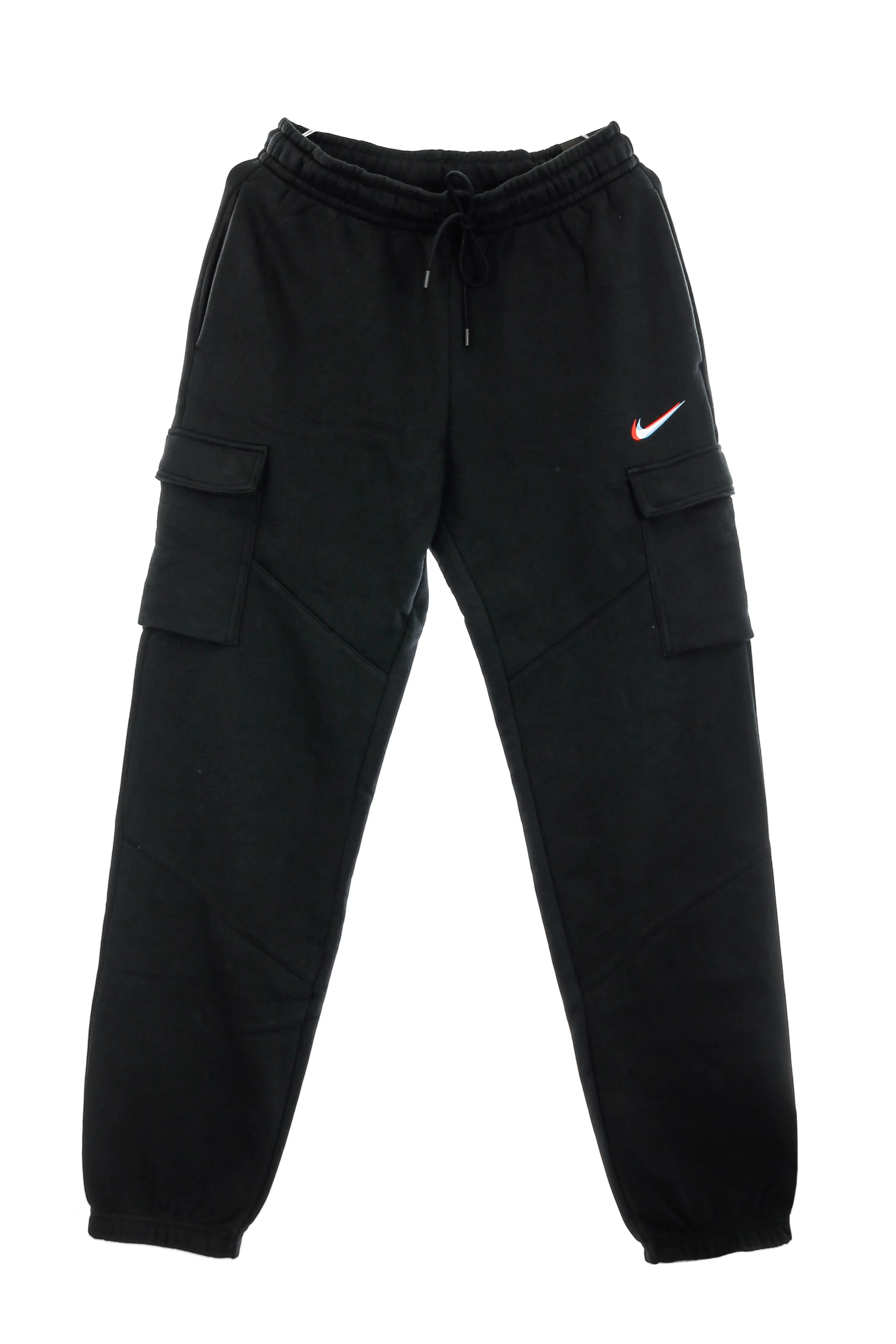 Pantalone Tuta Felpato Donna W Sportswear Cargo Loose Pant Black