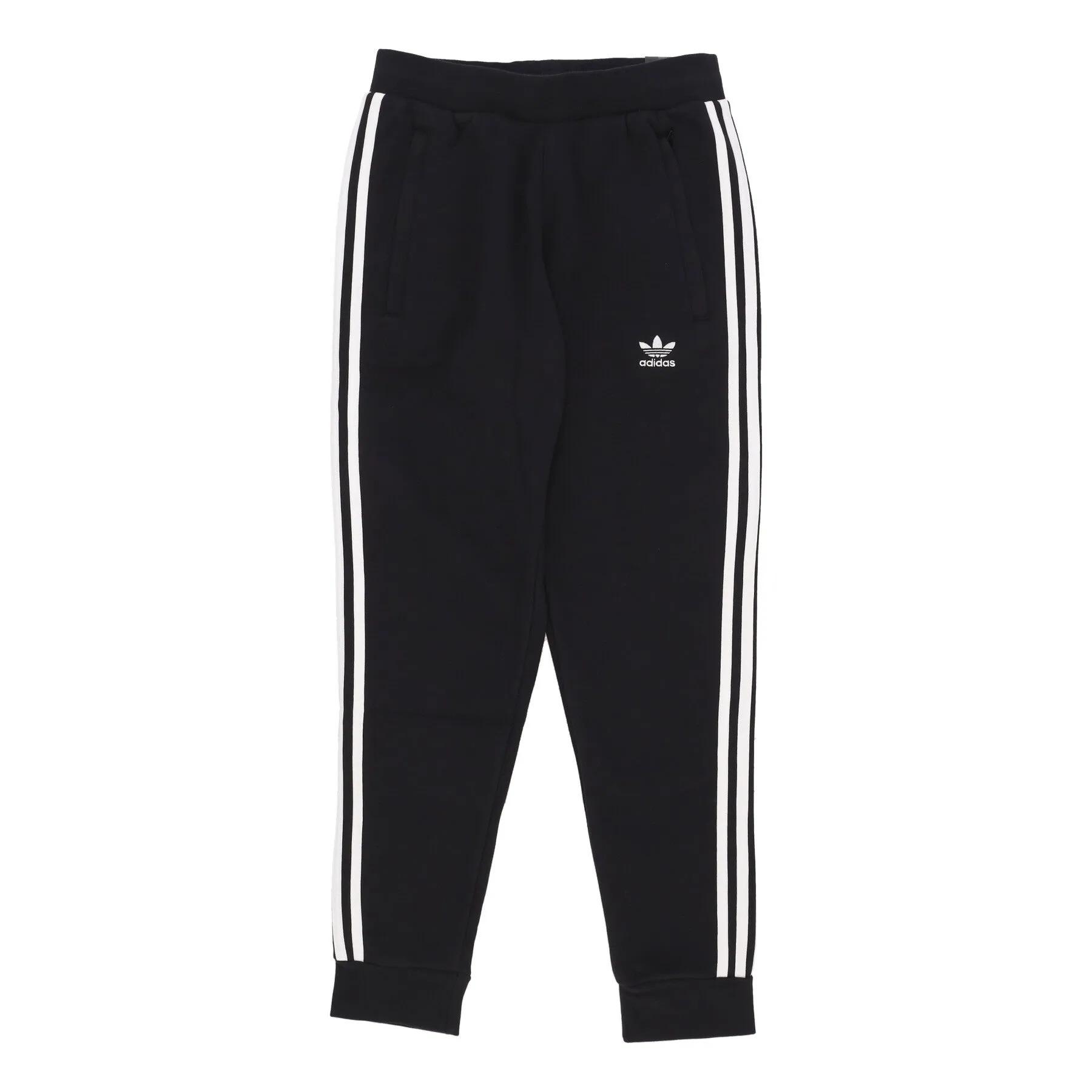Pantalone Tuta Felpato Uomo 3-stripes Pant Black