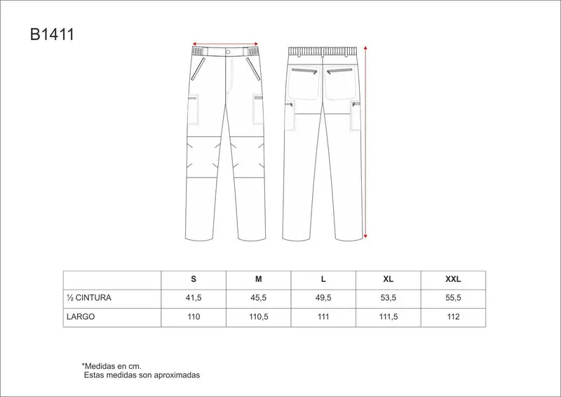Pantaloni a contrasto ginocchio e ginocchio in contrasto grigio navy