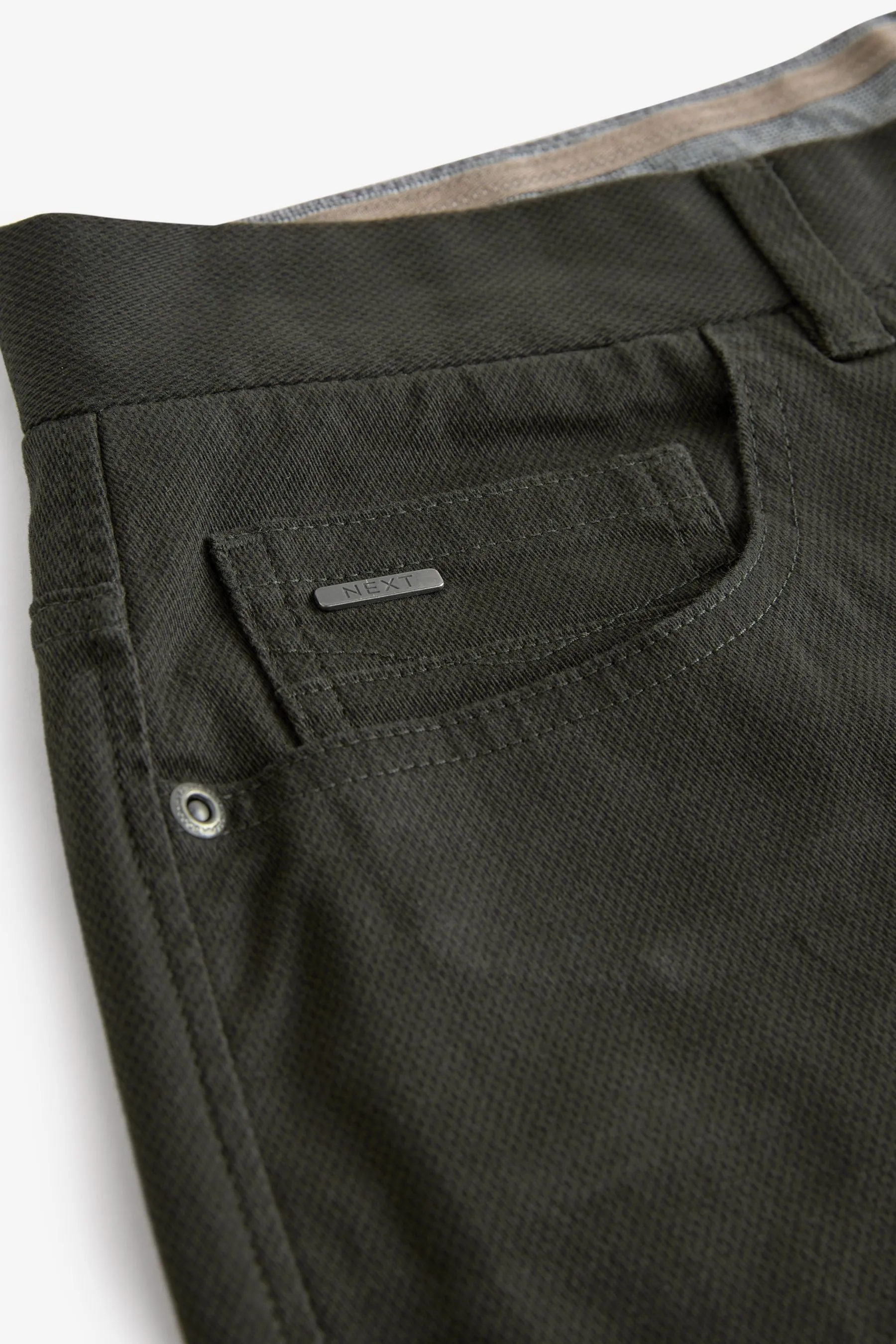 Pantaloni in Stretch Denim Jeans Stampato Soft Touch    