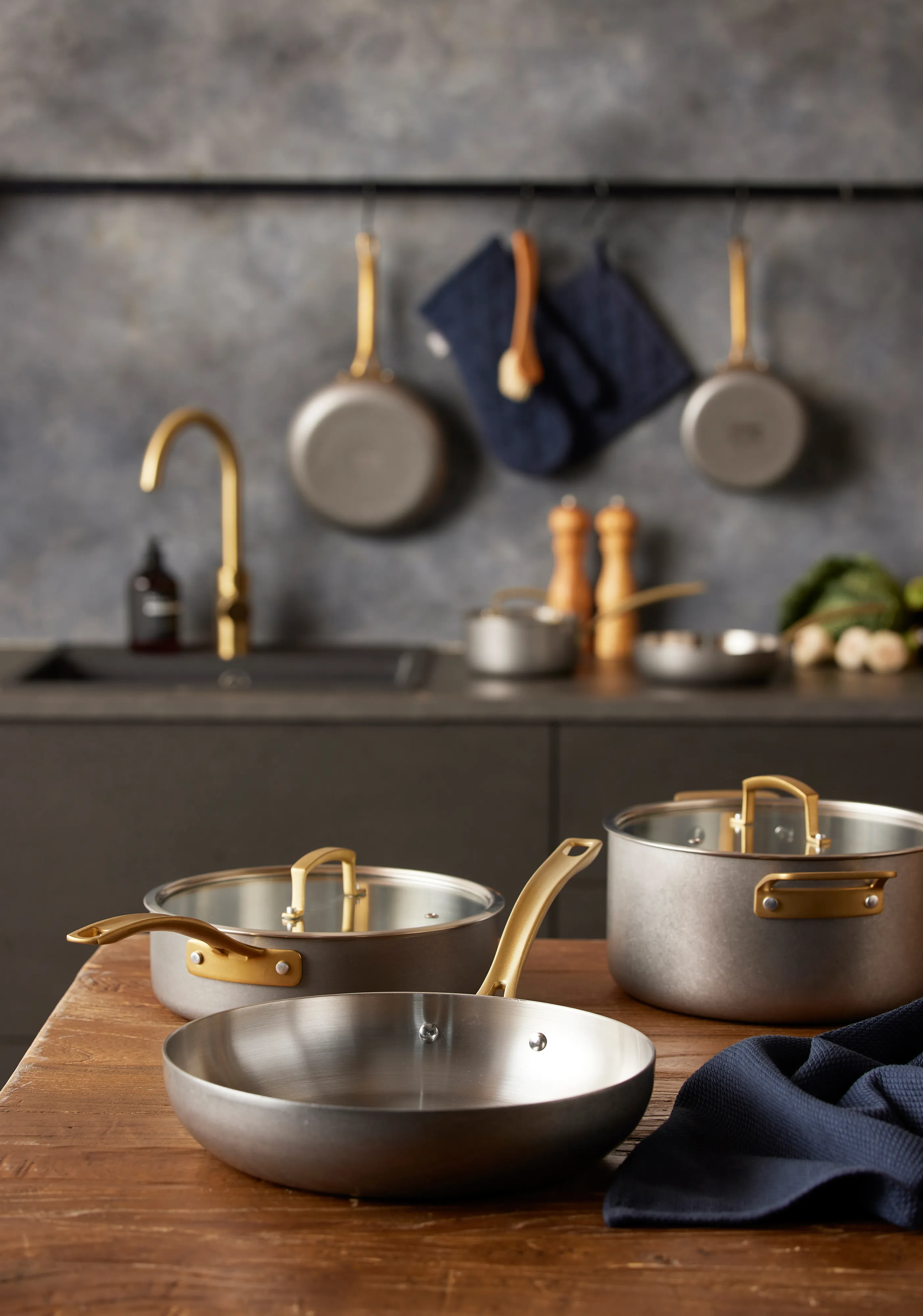 Pentola Durance con coperchio, 5 L.jo{font-size:18px}Acciaio inox