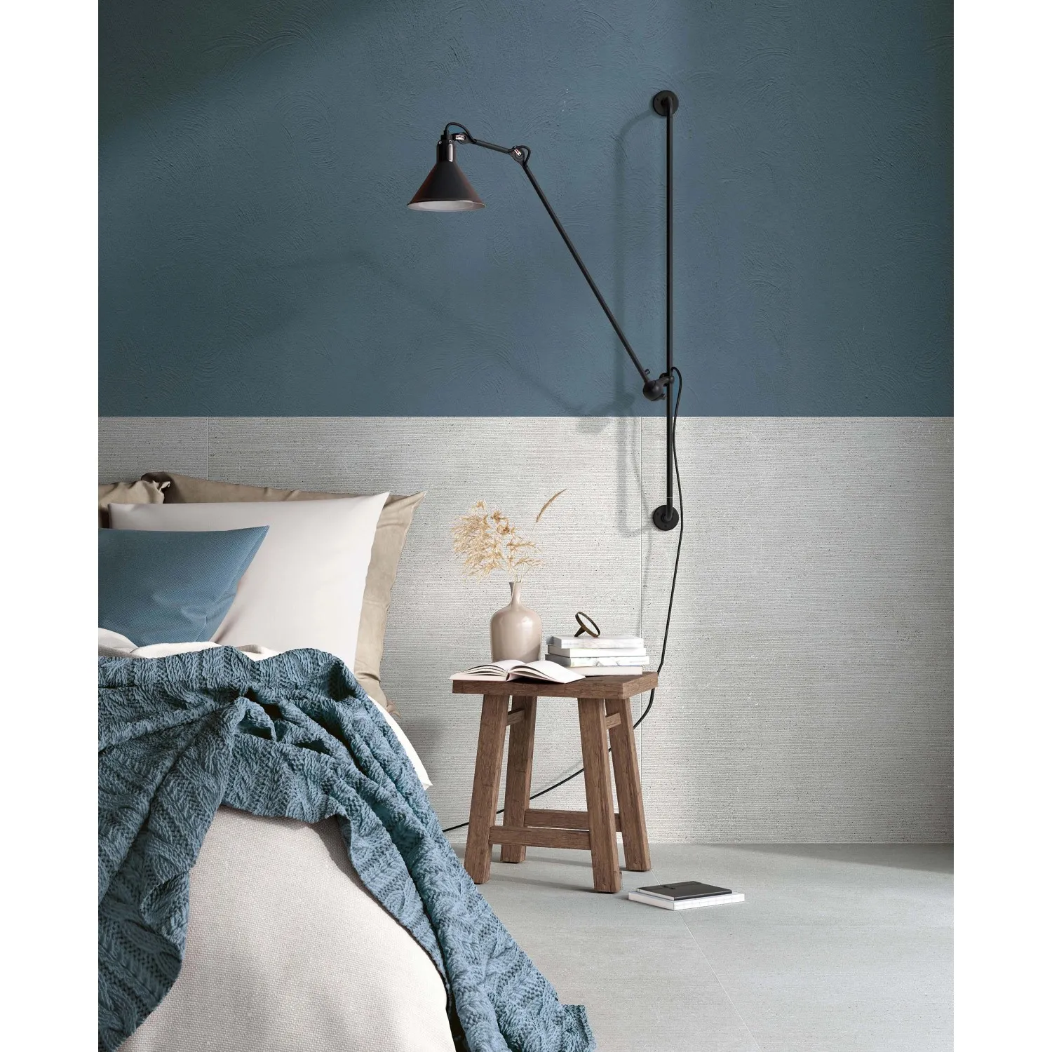 Piastrella in gres Easy Ribbed Light Grey 60x120 cm