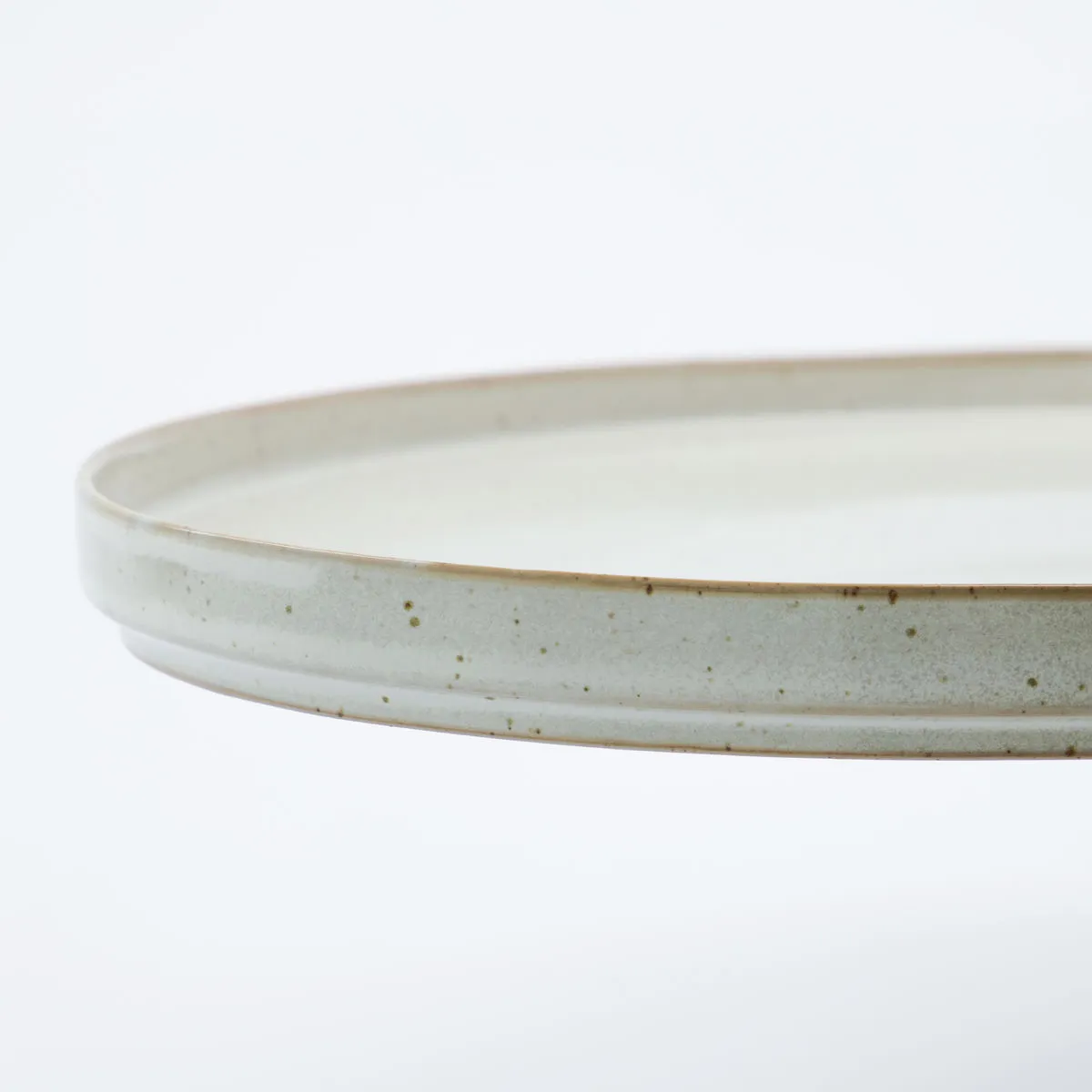 Piatto da portata Pion 19,6x31 cm.jn{font-size:18px}Grigio-bianco