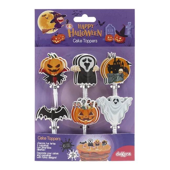 Pirottini per cupcake di Halloween assortiti - Dekora - 30 pz.