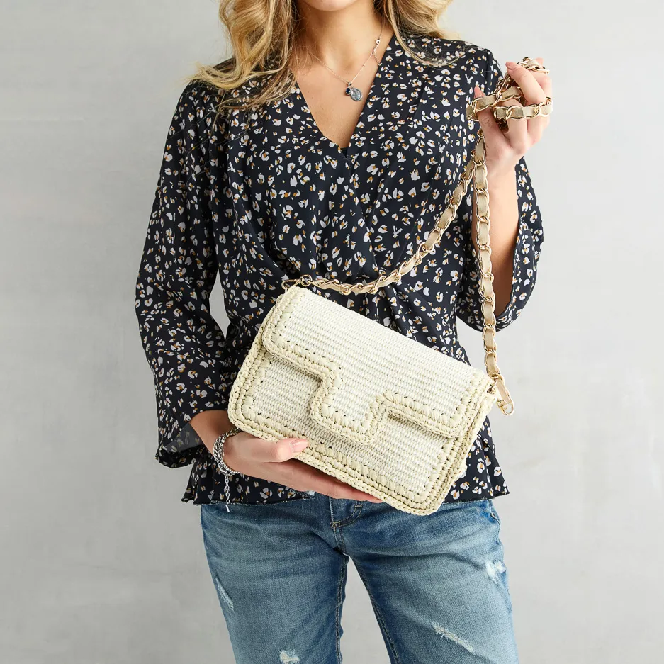 Pochette Rafia