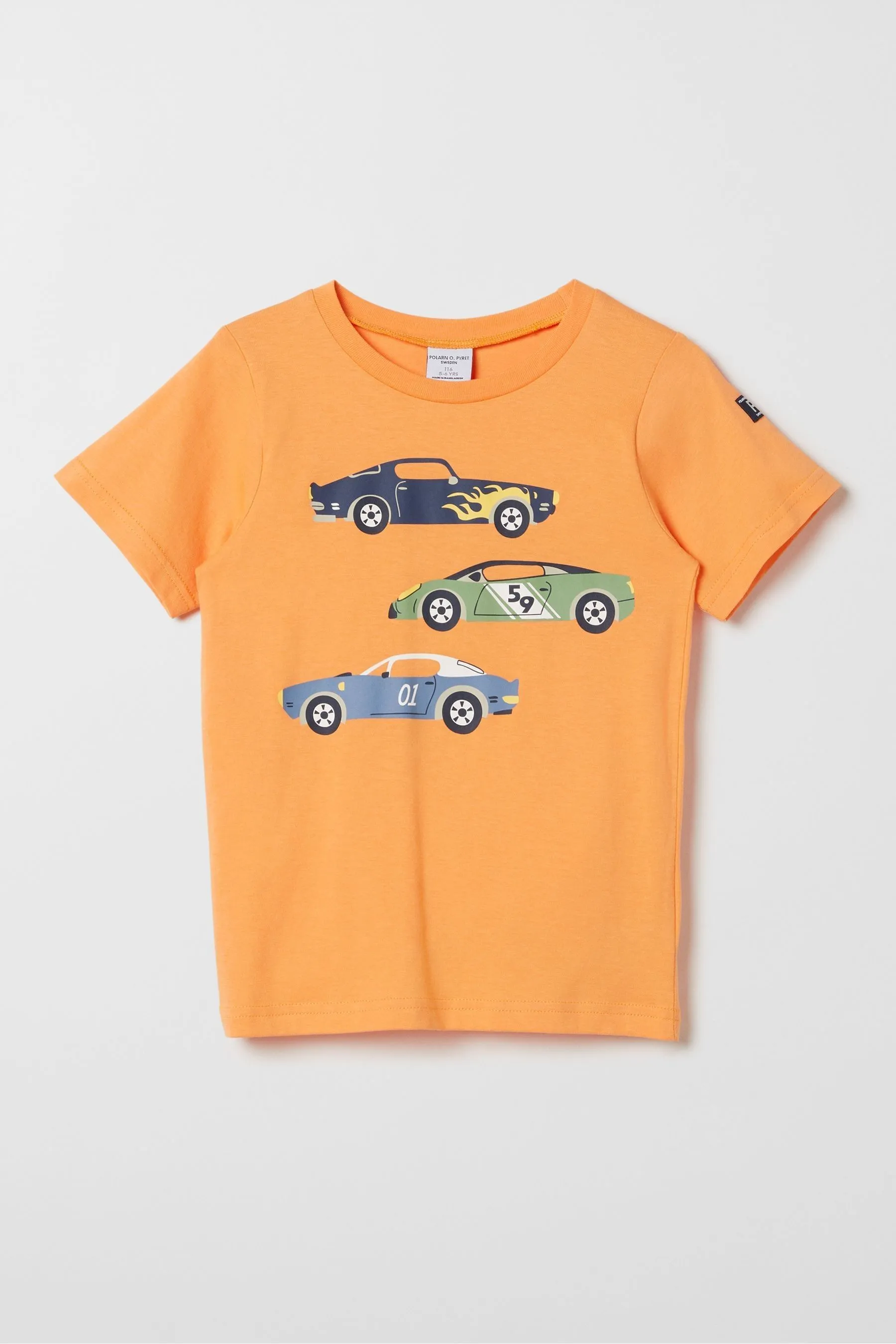 Polarn O. Pyret Cotone Biologico Stampa T-Shirt    