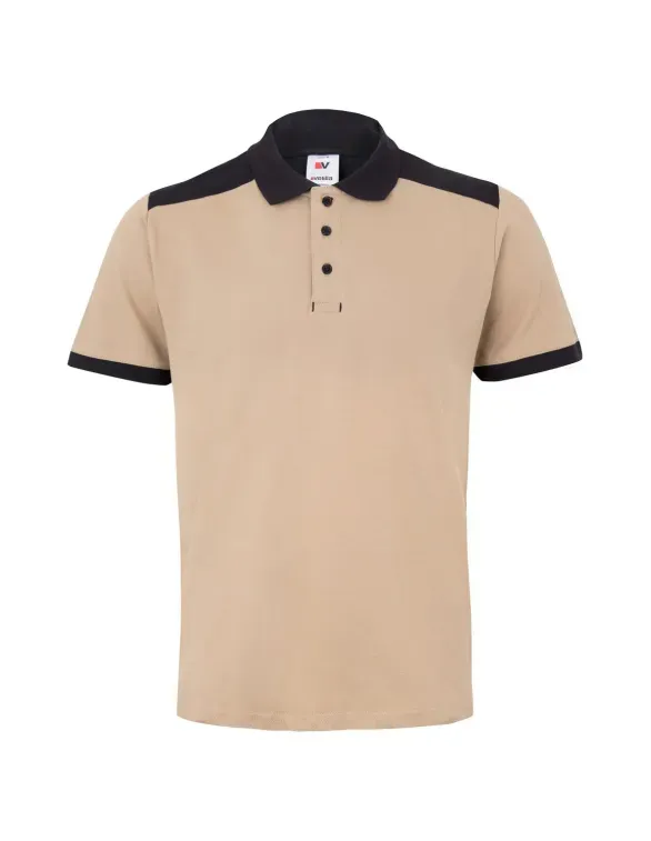 Polo bicolore da Lavoro Stretch Velilla 105519S