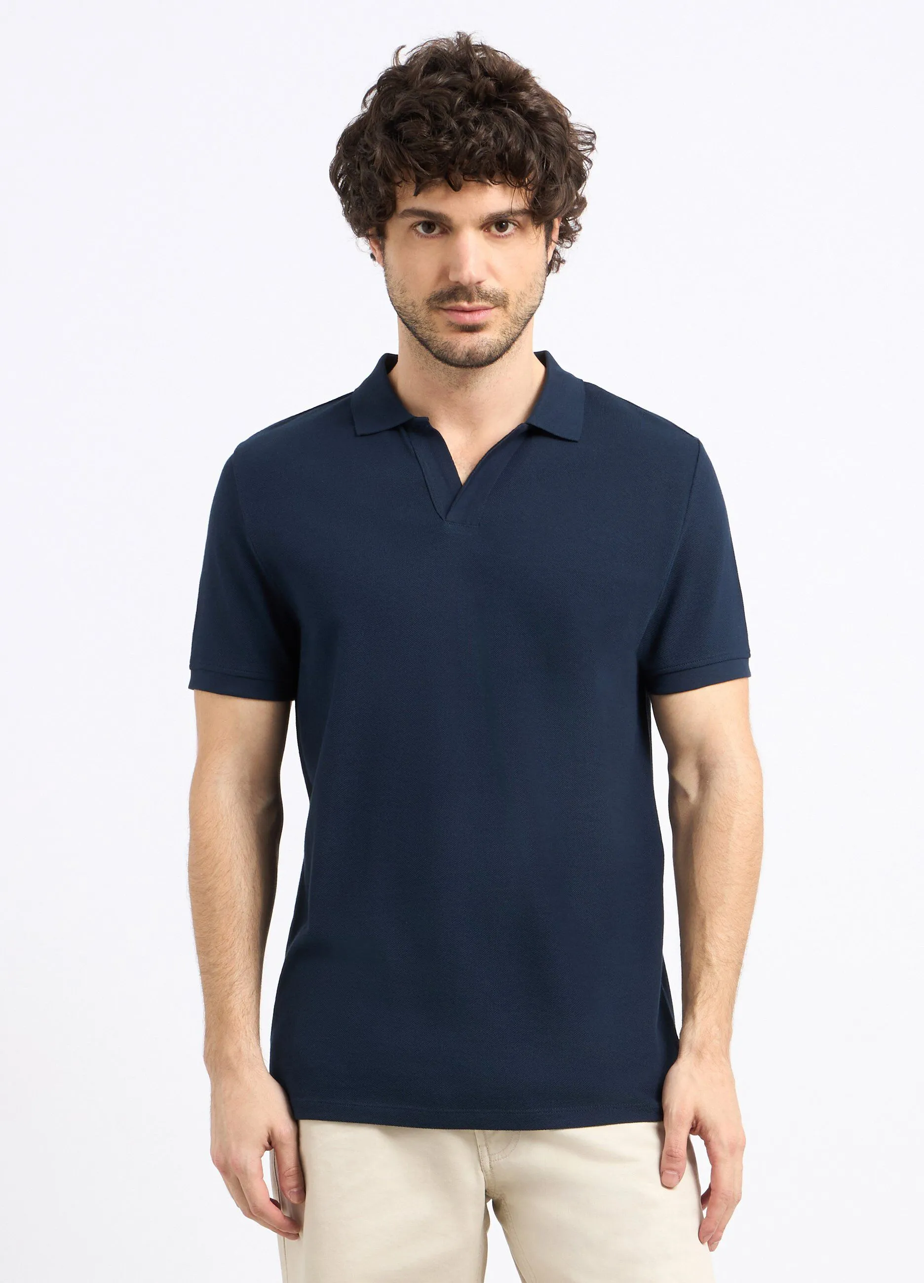Polo in cotone piquet uomo
