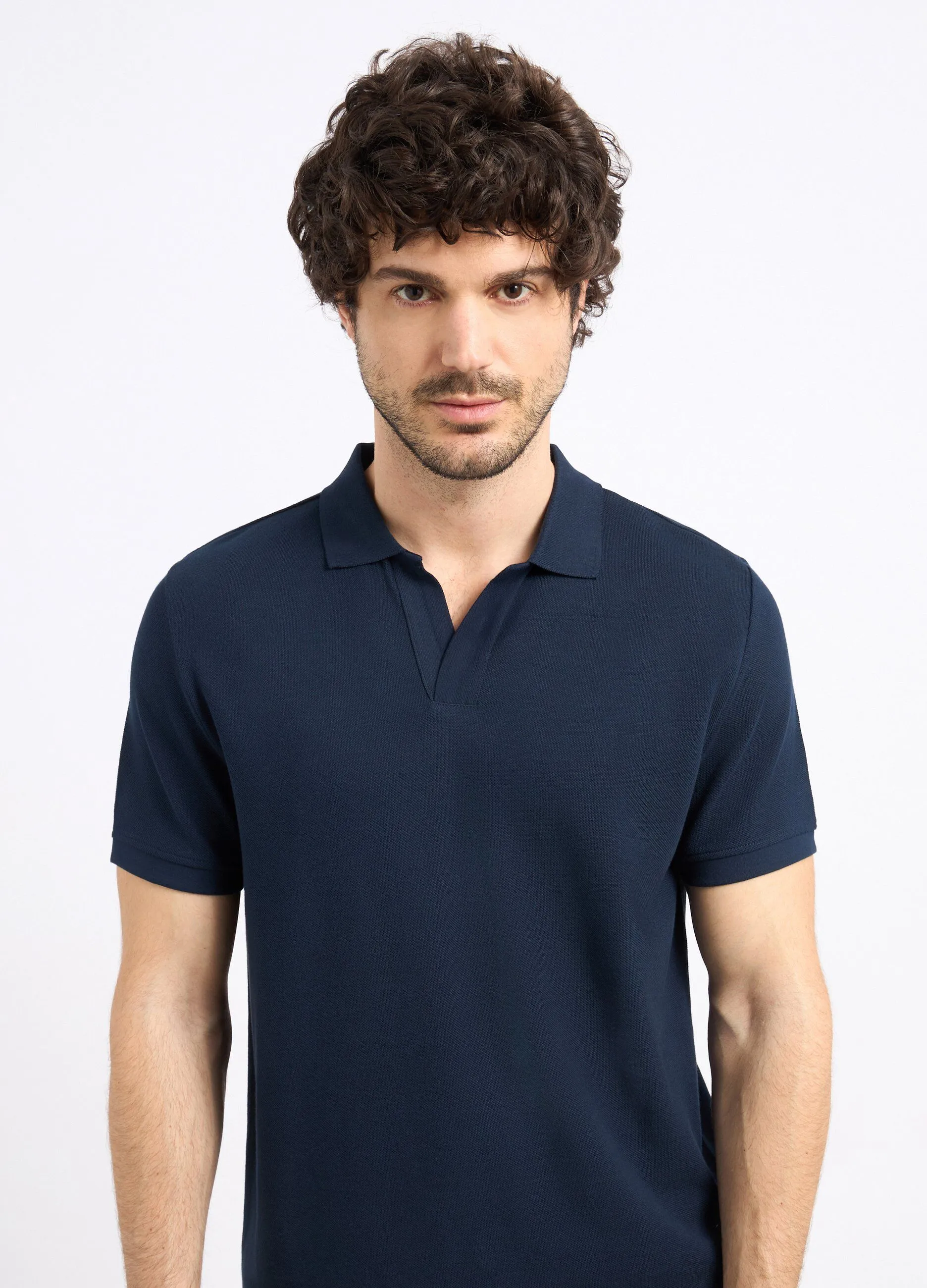 Polo in cotone piquet uomo