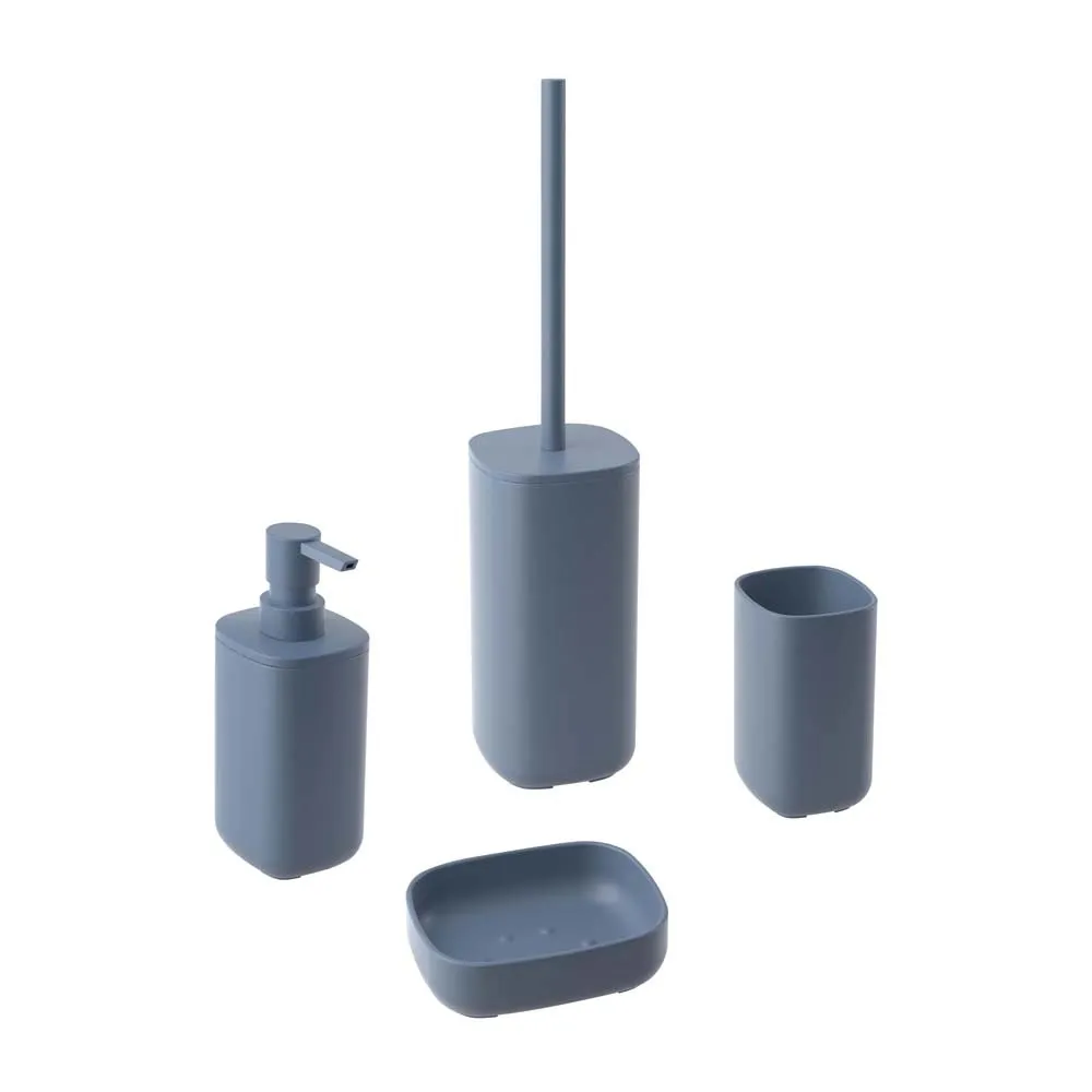 Portasapone Pod in resine termoplastiche Made in Italy indaco