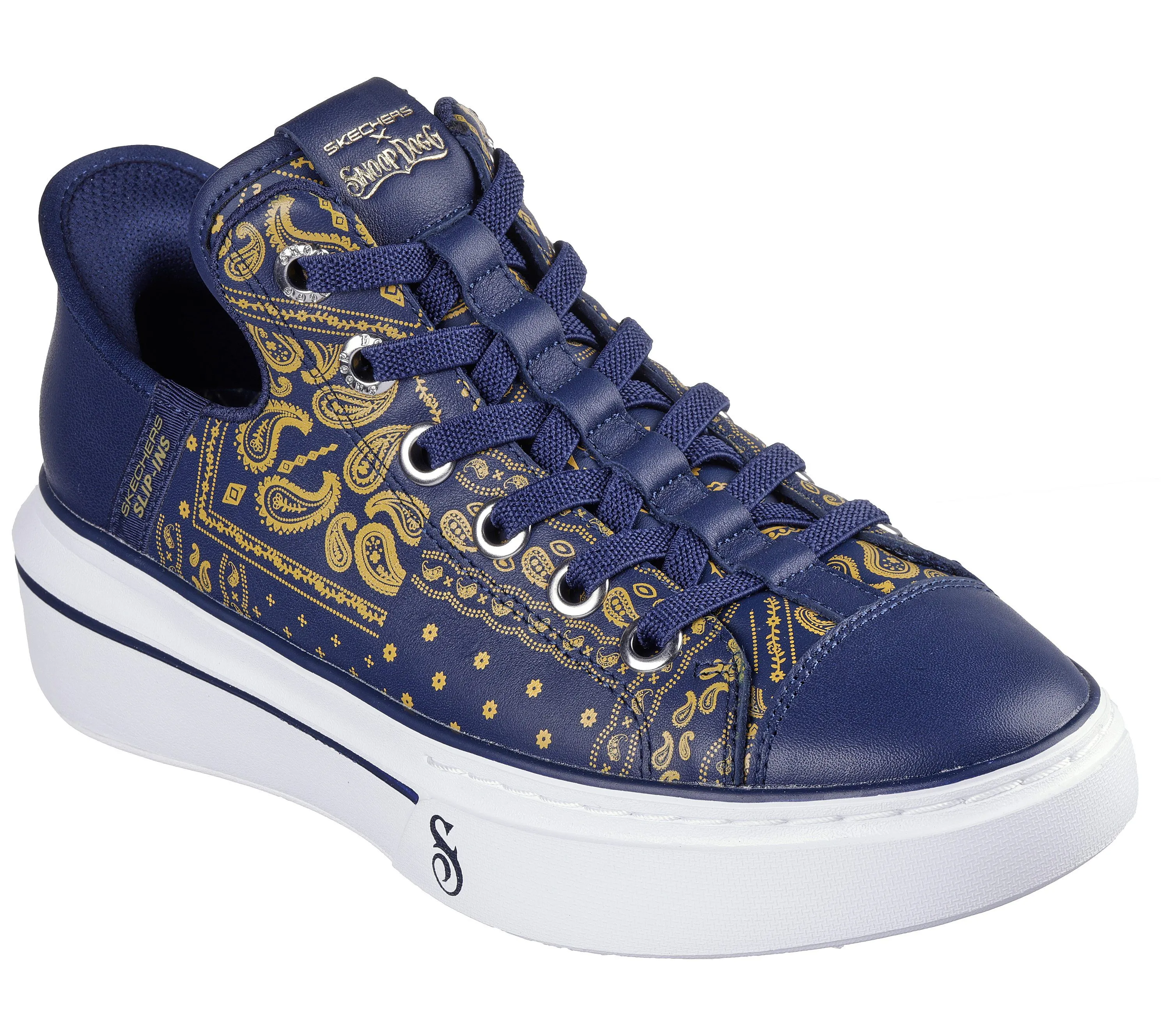 Premium Leather Slip-ins Snoop One - Double G