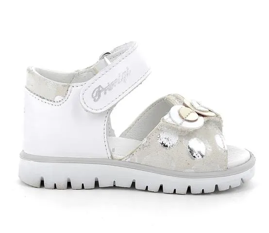 Primigi  ---------    ------------ Scarpe Bambina sandali Bianco Argento PE21